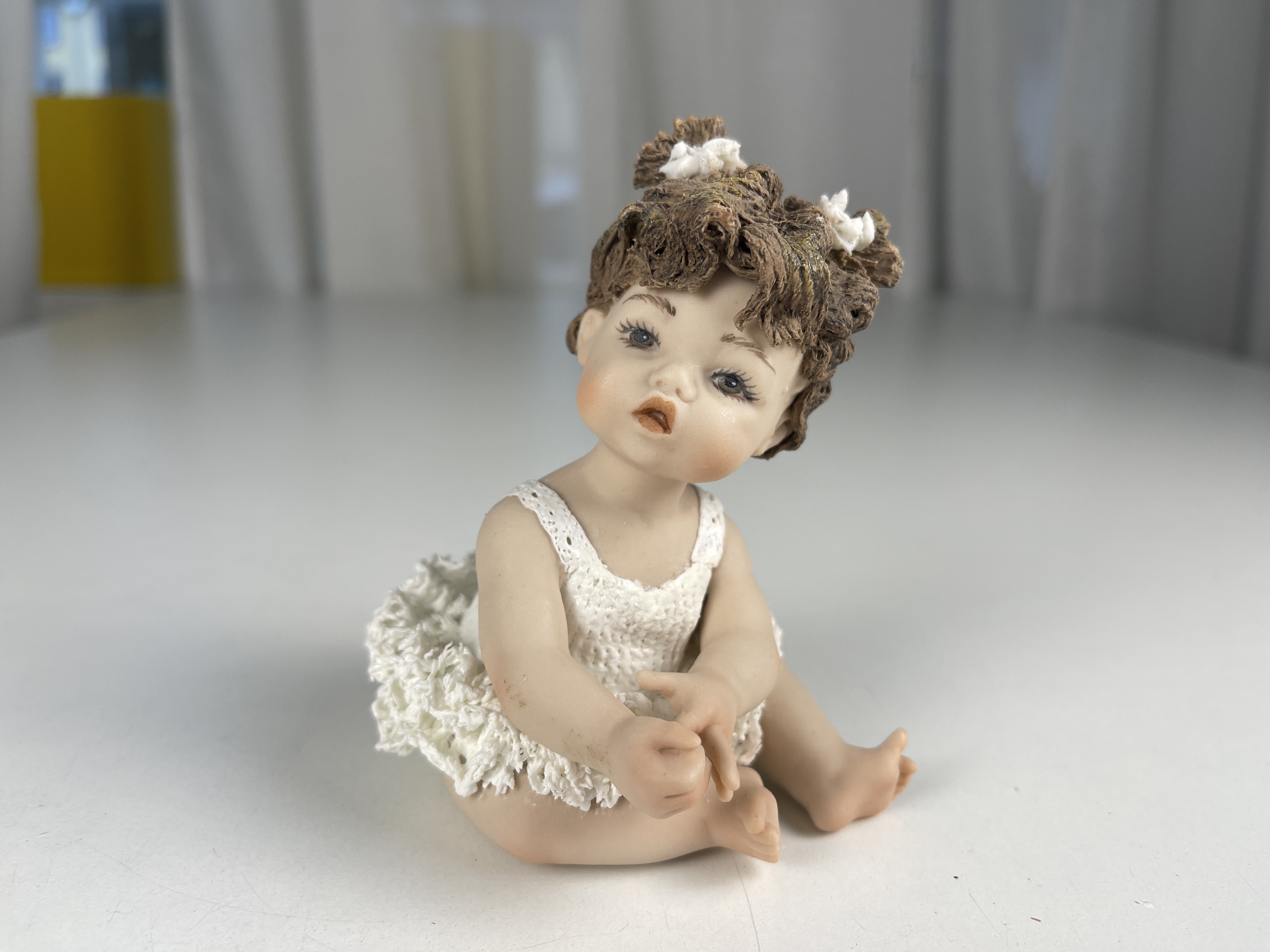 Porzellan Figur Mädchen 11 cm - Top Zustand 