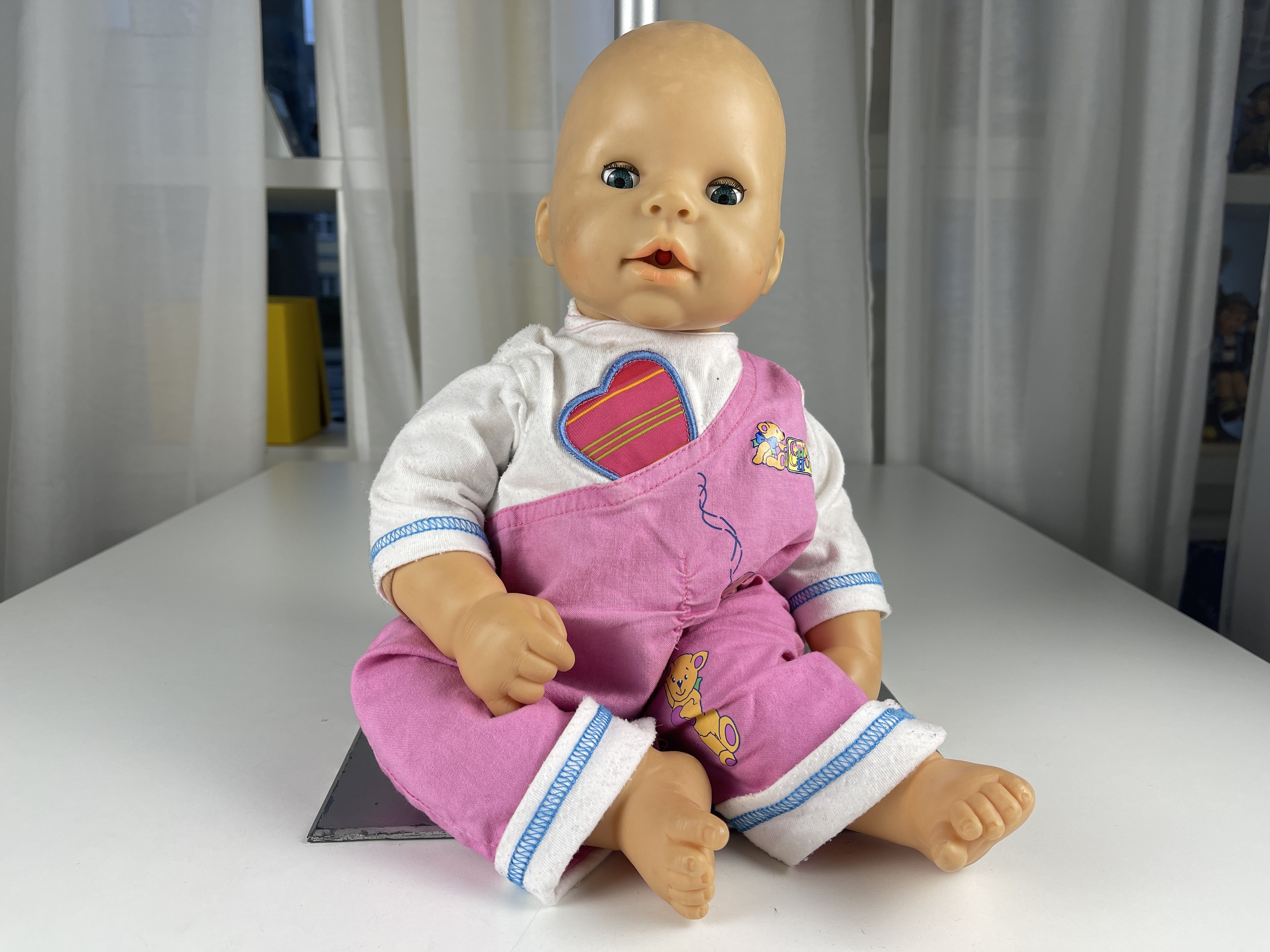 Künstlerpuppe Sammler Zapf Vinyl 38 cm. Zustand siehe Fotos  