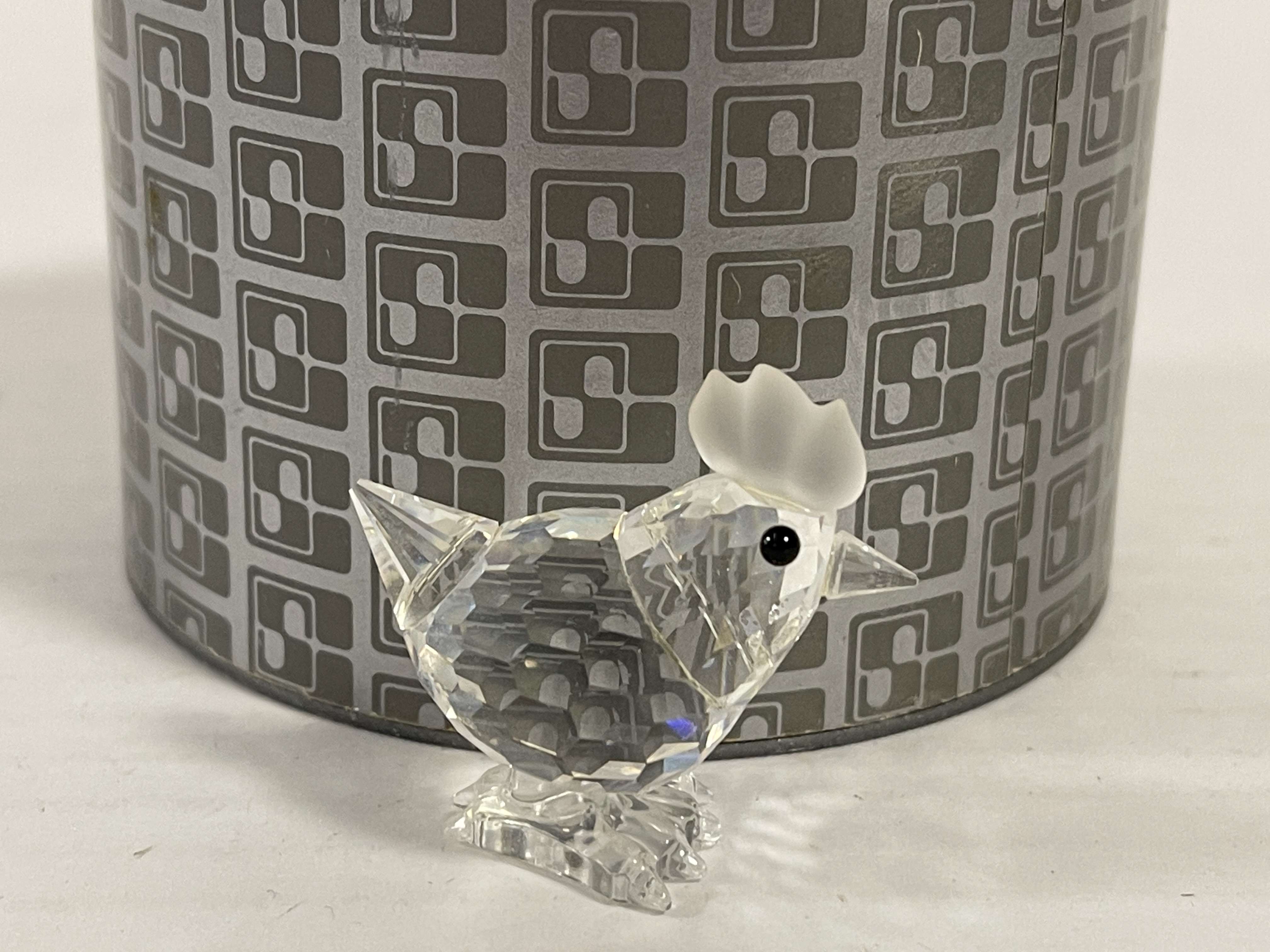 Swarovski Figur 014492 Henne 4 cm. Mit Ovp & Zertifikat. Top Zustand. 