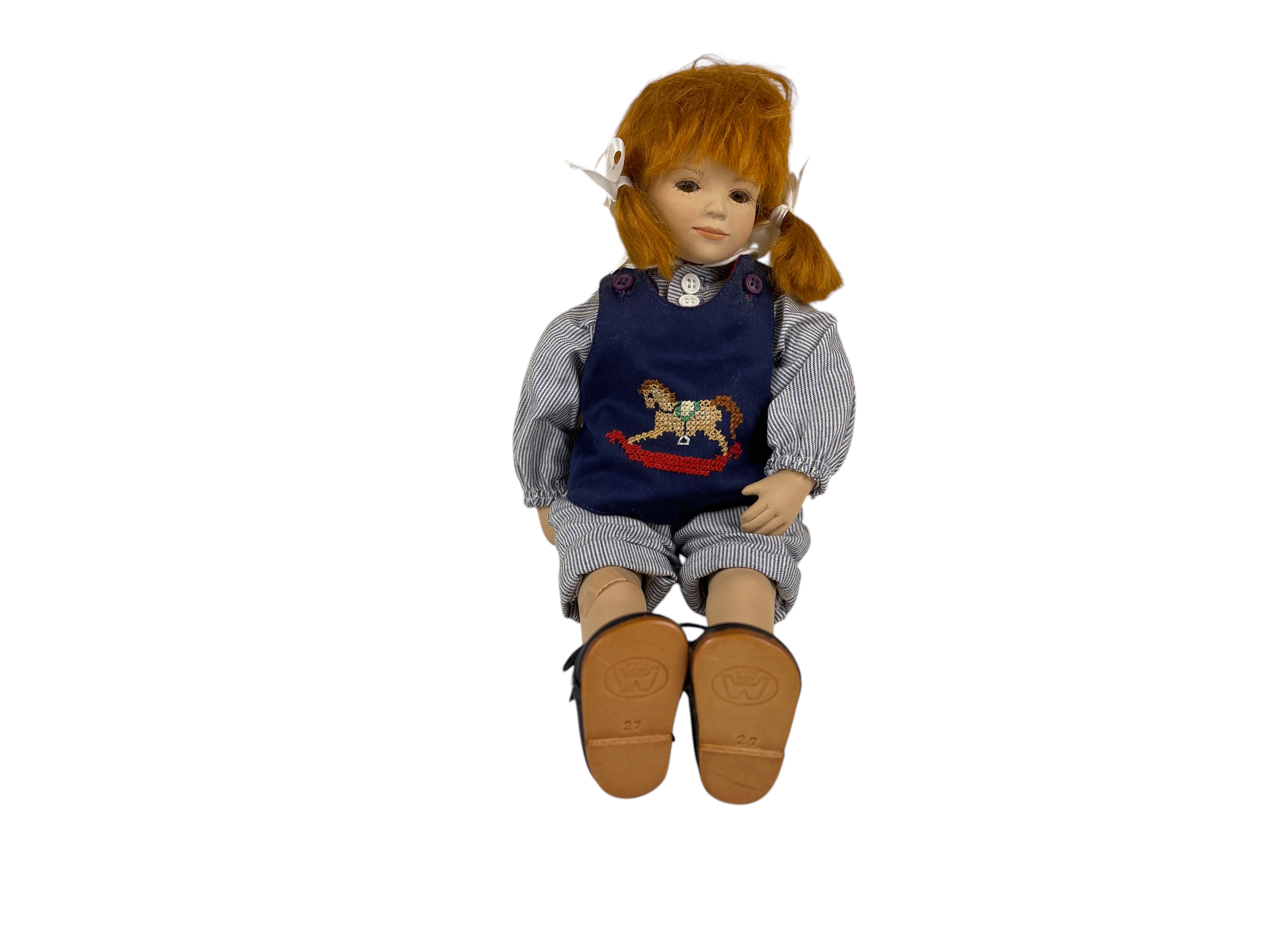 Gabriele Müller Porzellan Puppe 32 cm. Top Zustand siehe Fotos