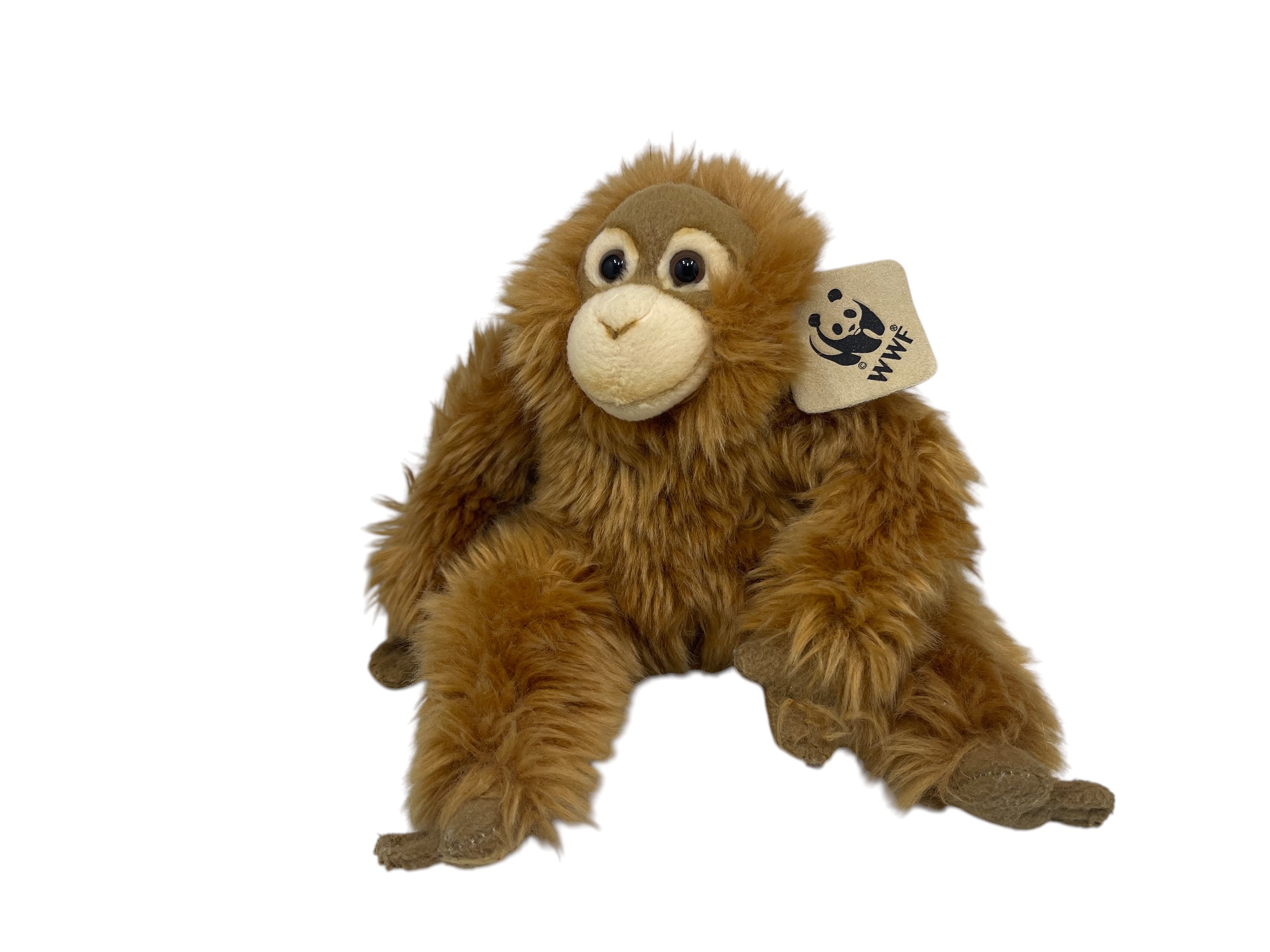 Sammler Stofftier WWF Affe Orang-Utan 22 cm. Top Zustand    