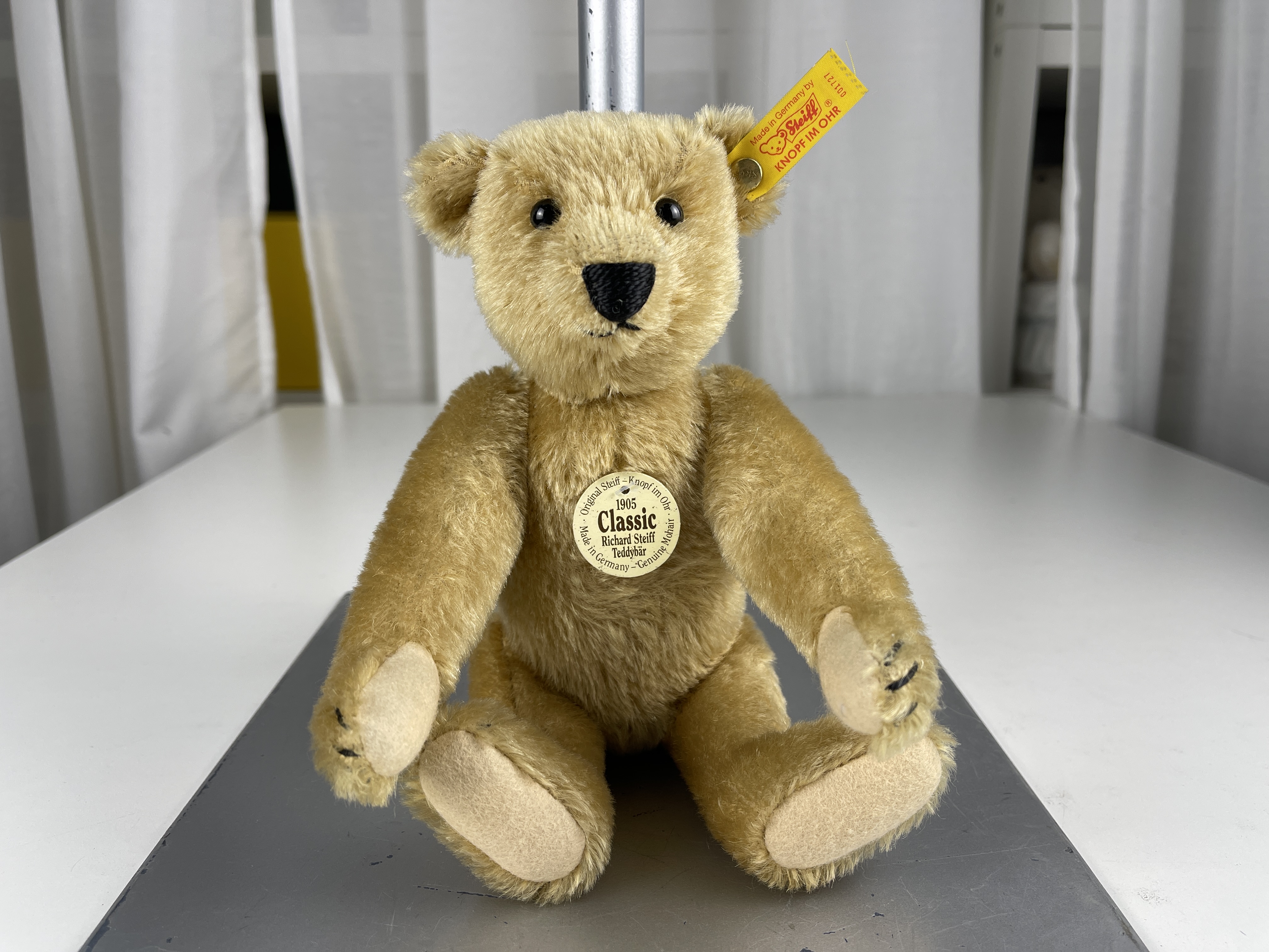 Steiff Tier Teddy 001727 Classic 1905 Bär 25 cm. Top Zustand  