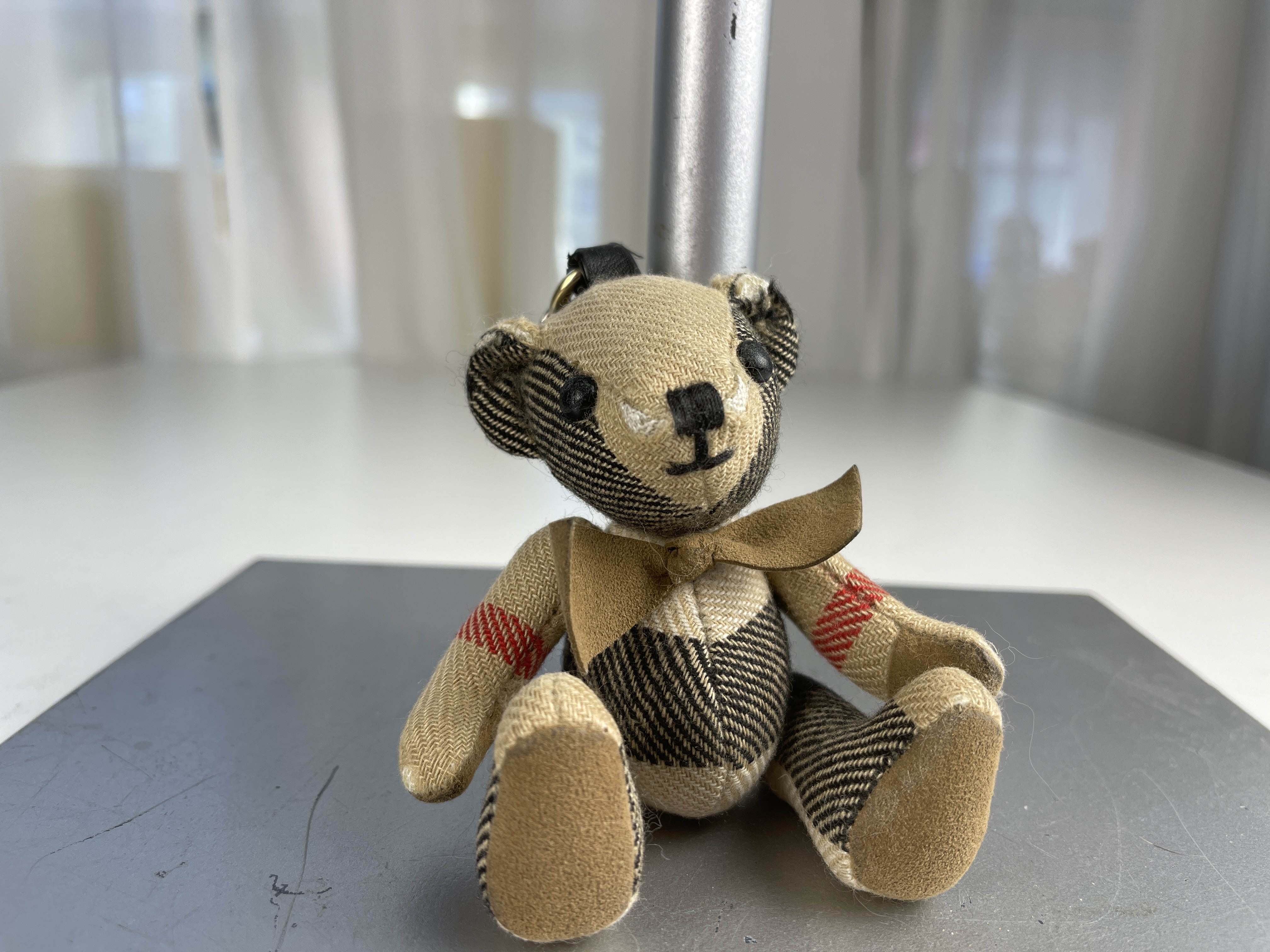 BURBERRY Teddybär Schlüsselanhänger 11,5 cm Zustand Siehe Fotos