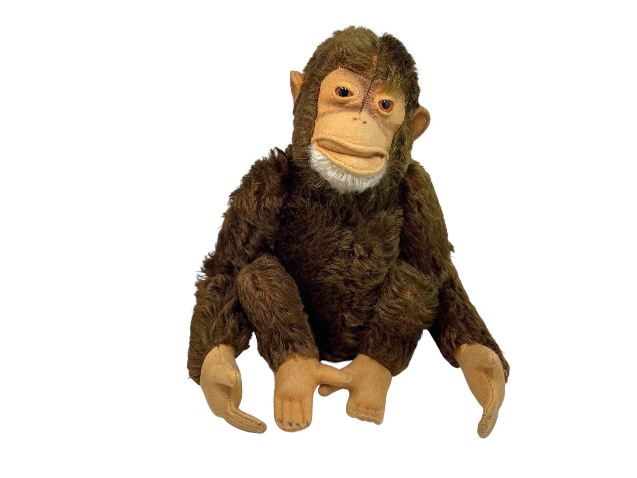 Hermann Stofftier Sammler Affe 27 cm Top Zustand