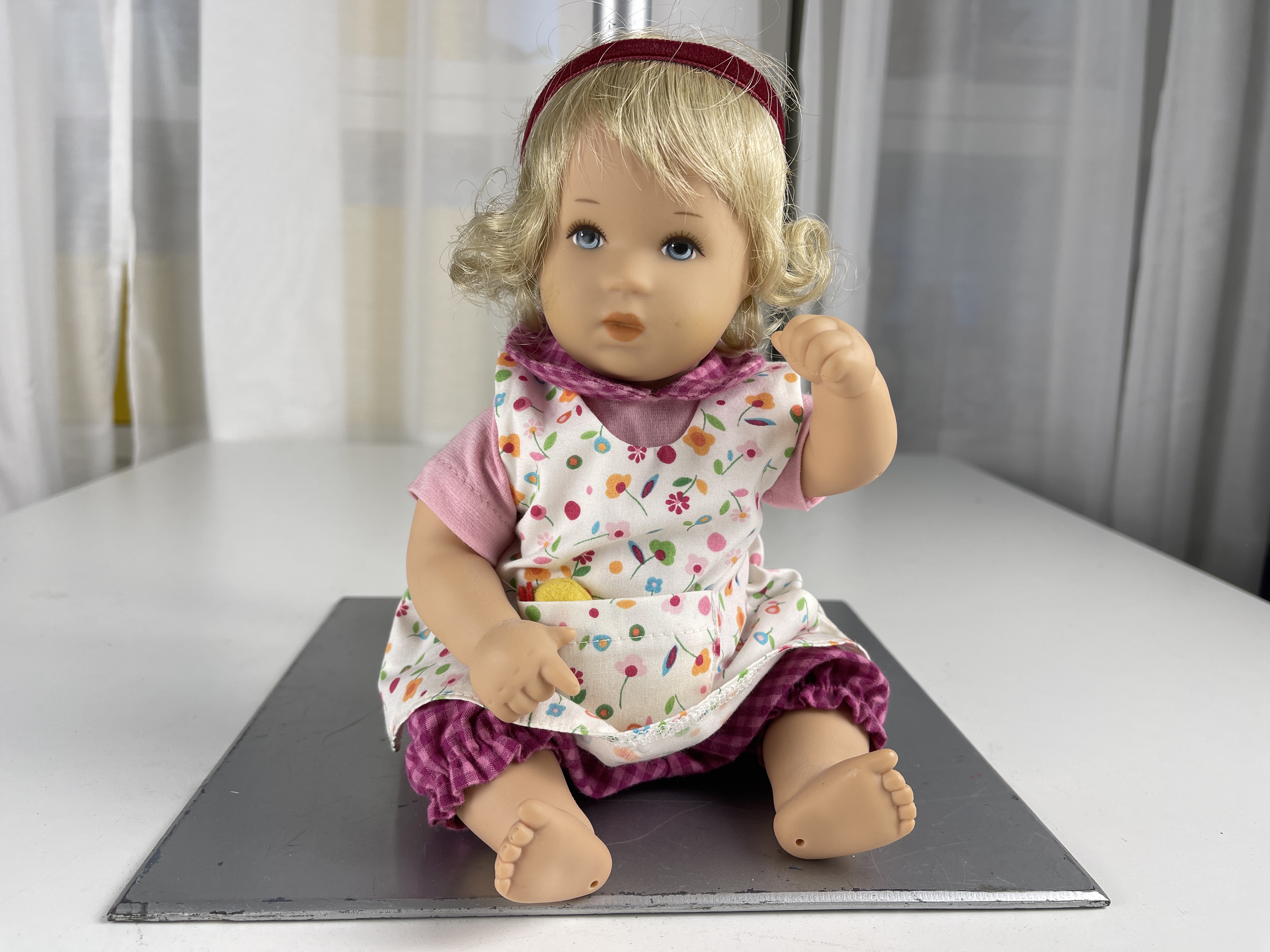 Künstlerpuppe Käthe Kruse Vinyl Puppe 29 cm. Top Zustand  