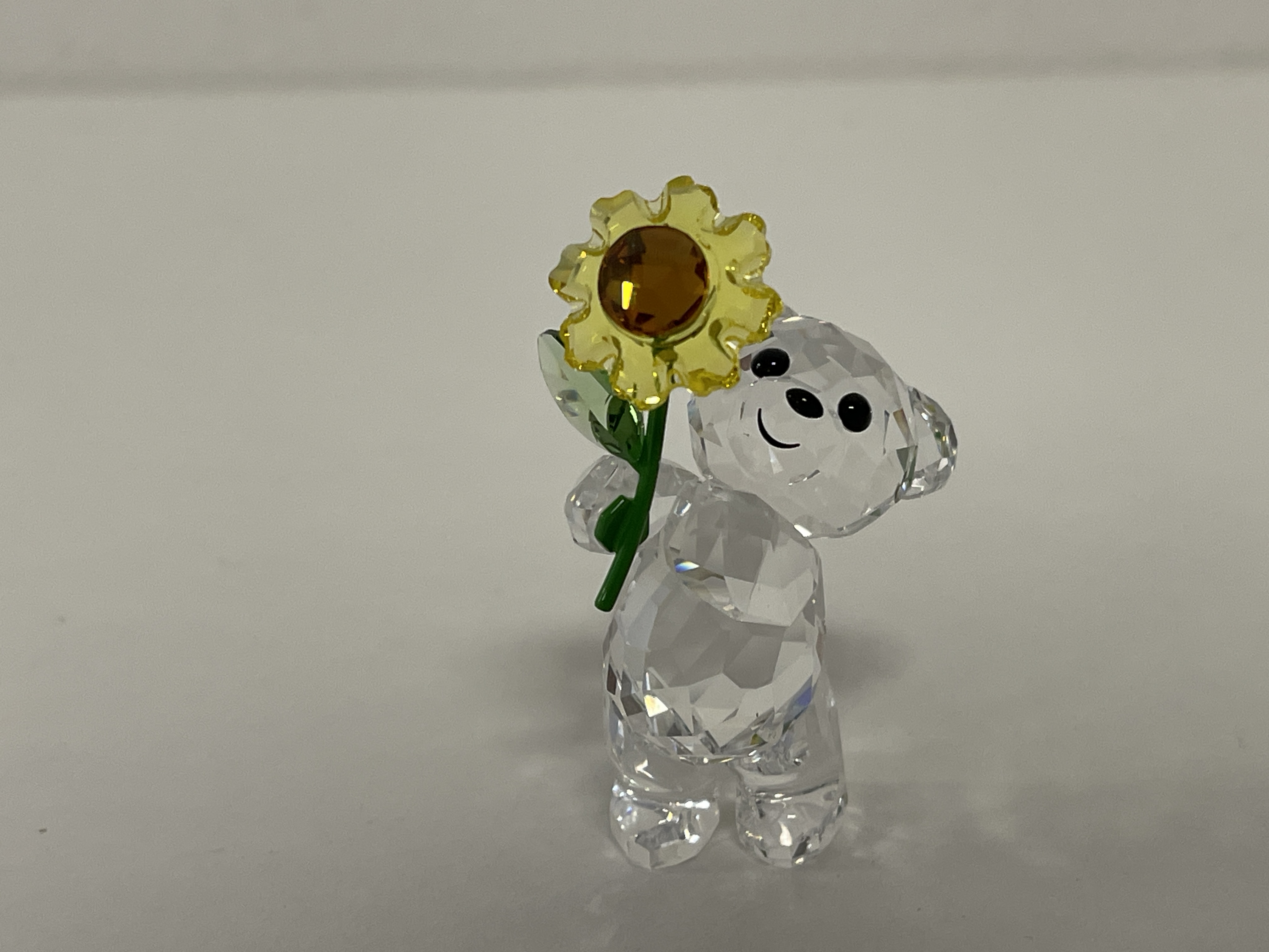 Swarovski Figur 842934 Kris Bär Sonnenblume 5,6 cm. - Top Zustand   