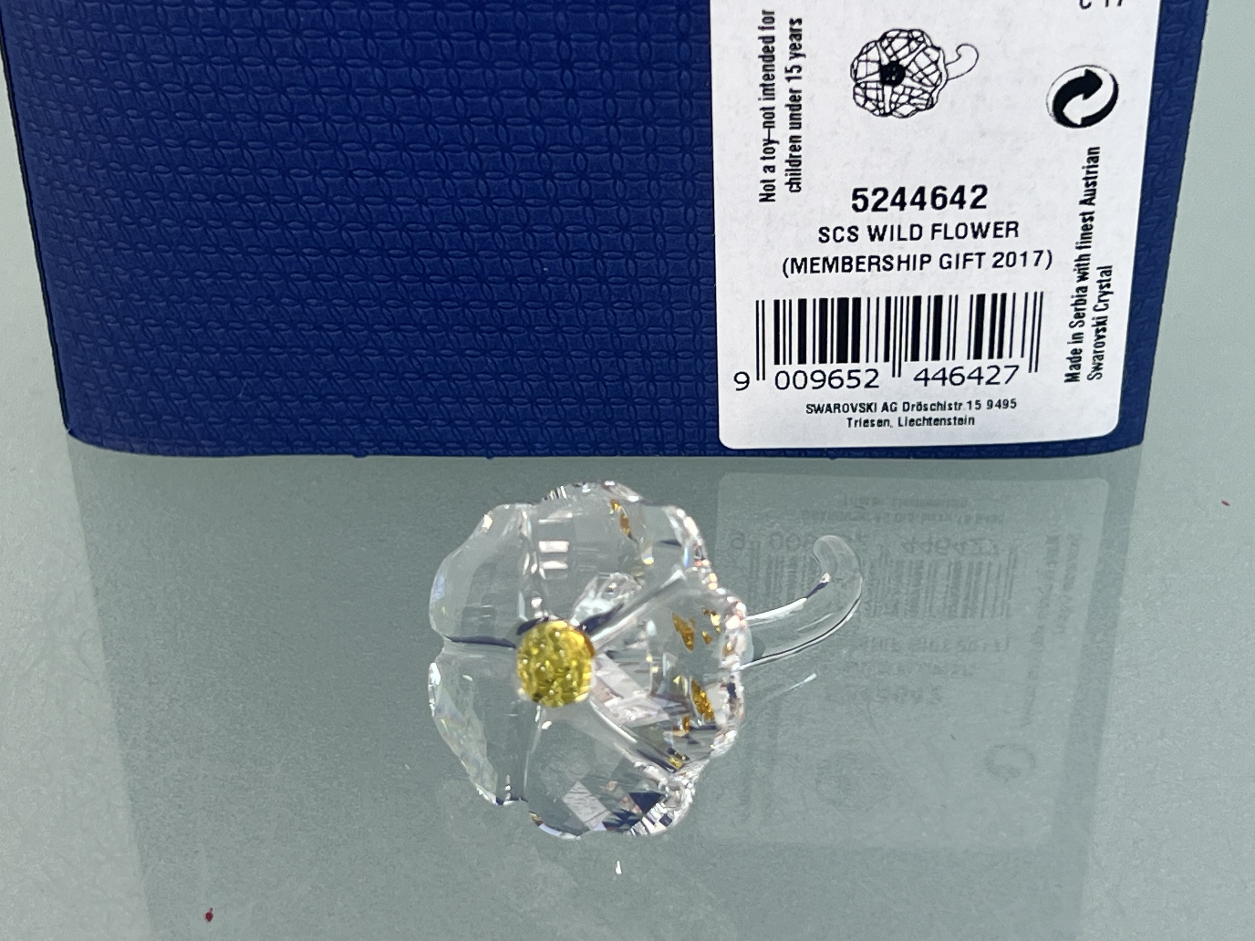 Swarovski Figur 5244642 SCS WildBlume. Ovp & Zertifikat. Top Zustand