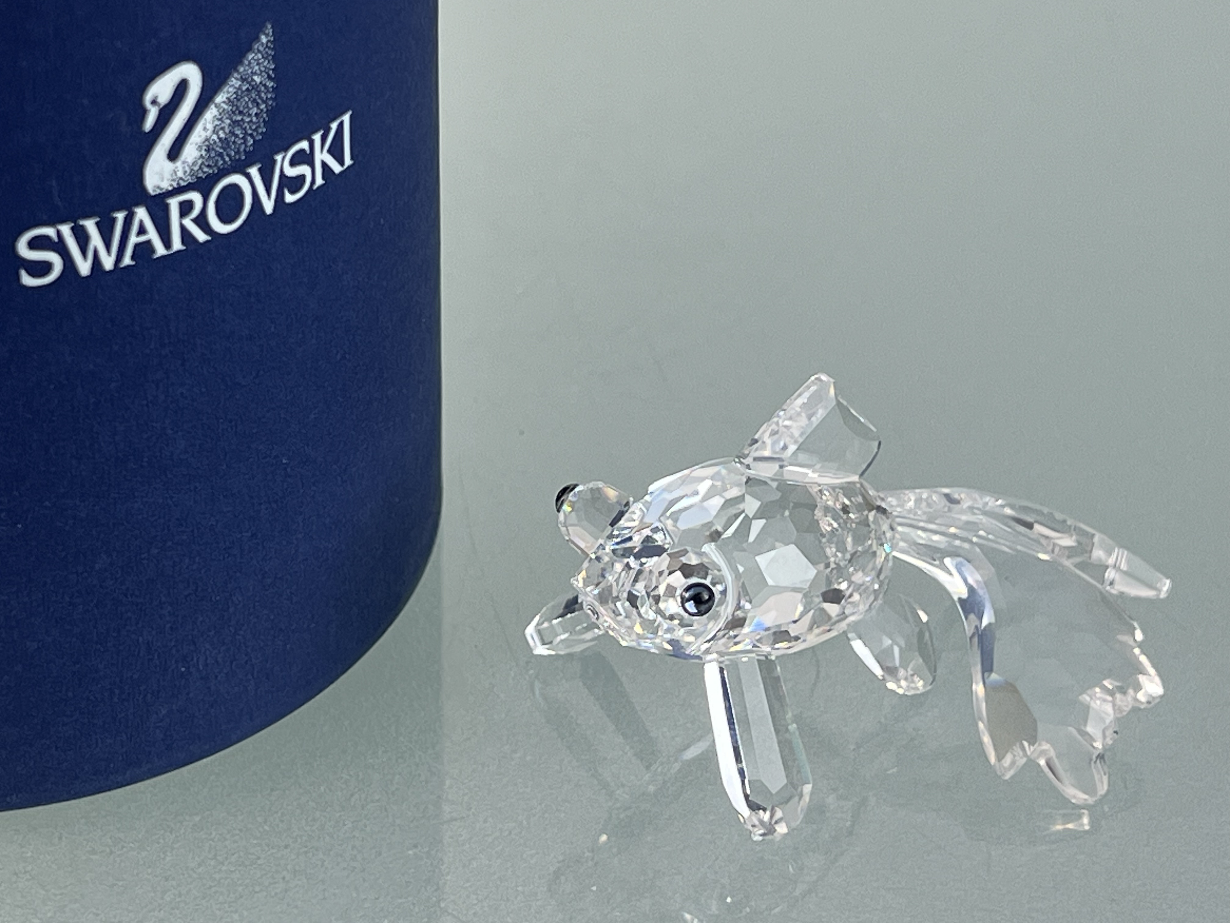 Swarovski Figur 631103 Goldfisch 6 cm. Mit OVP + Zertifikat. Top Zustand