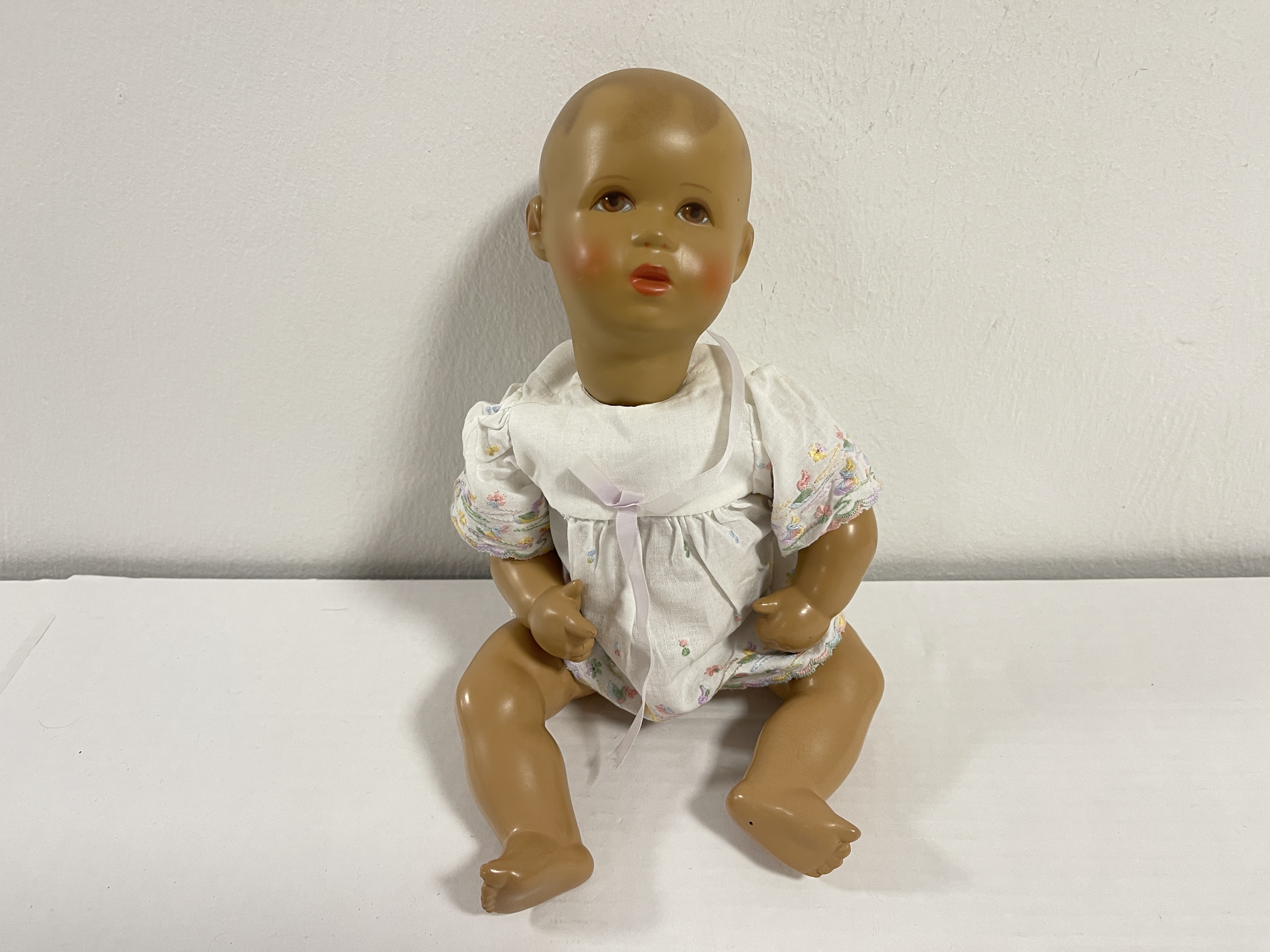 Käthe Kruse Puppe Badebaby 30 cm.  Raucherhaushalt Zustand siehe Fotos 