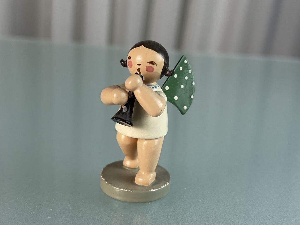 Erzgebirge Figur Sammlerfigur Holz 6 cm. Guter Zustand siehe Fotos