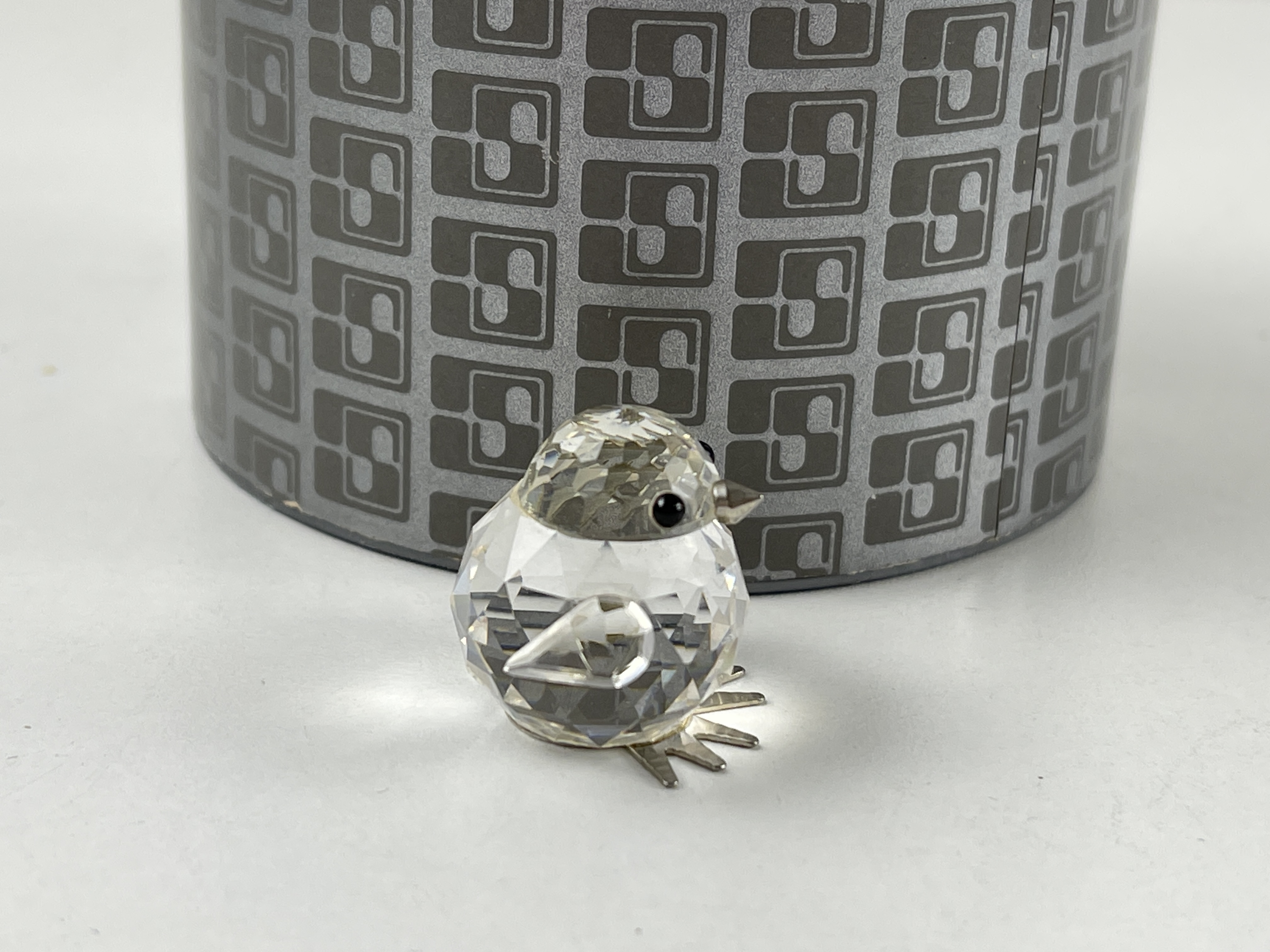  Swarovski Figur Kristall 010017 Spatz 3 cm. Ovp - Top Zustand.   
