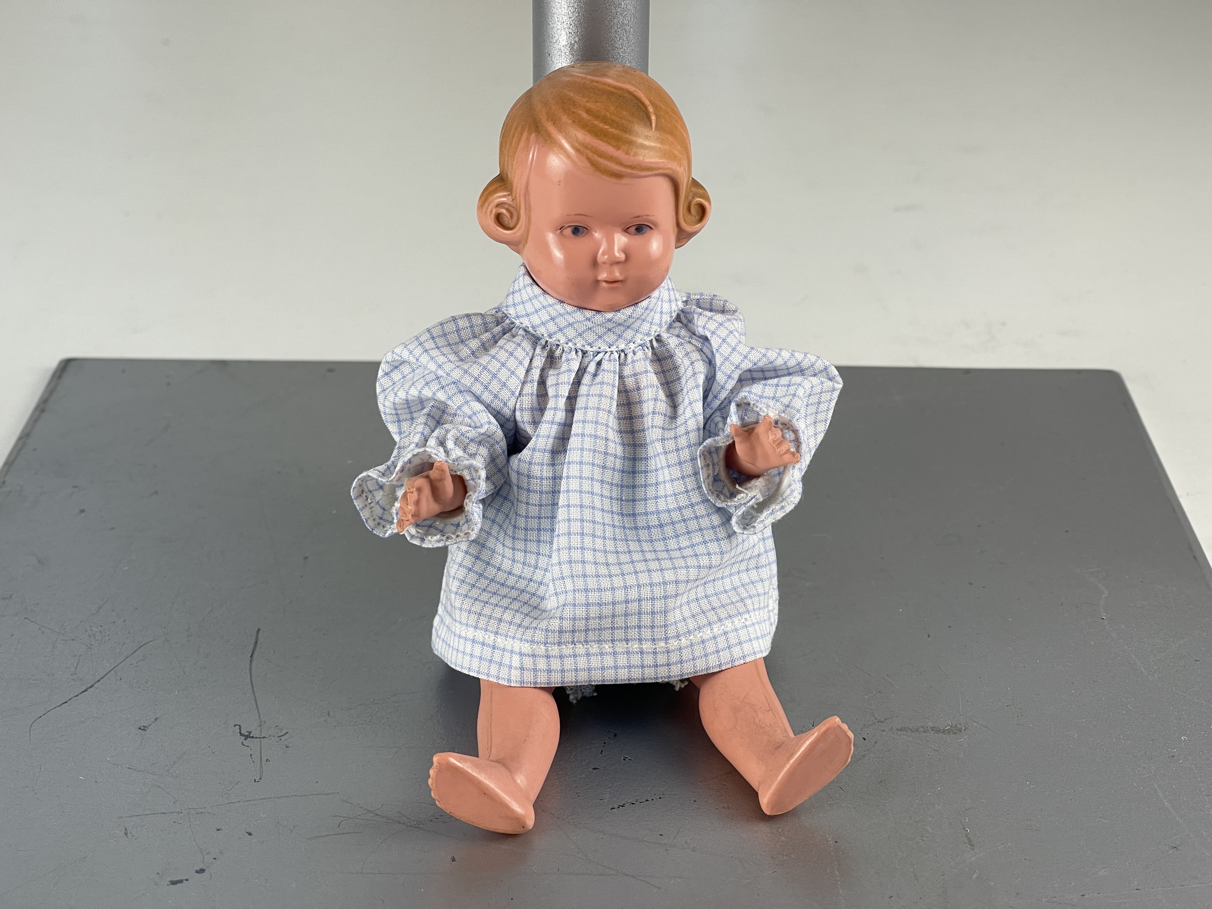 Schildkrötpuppe Puppe 16,5 cm. Zustand siehe Fotos 