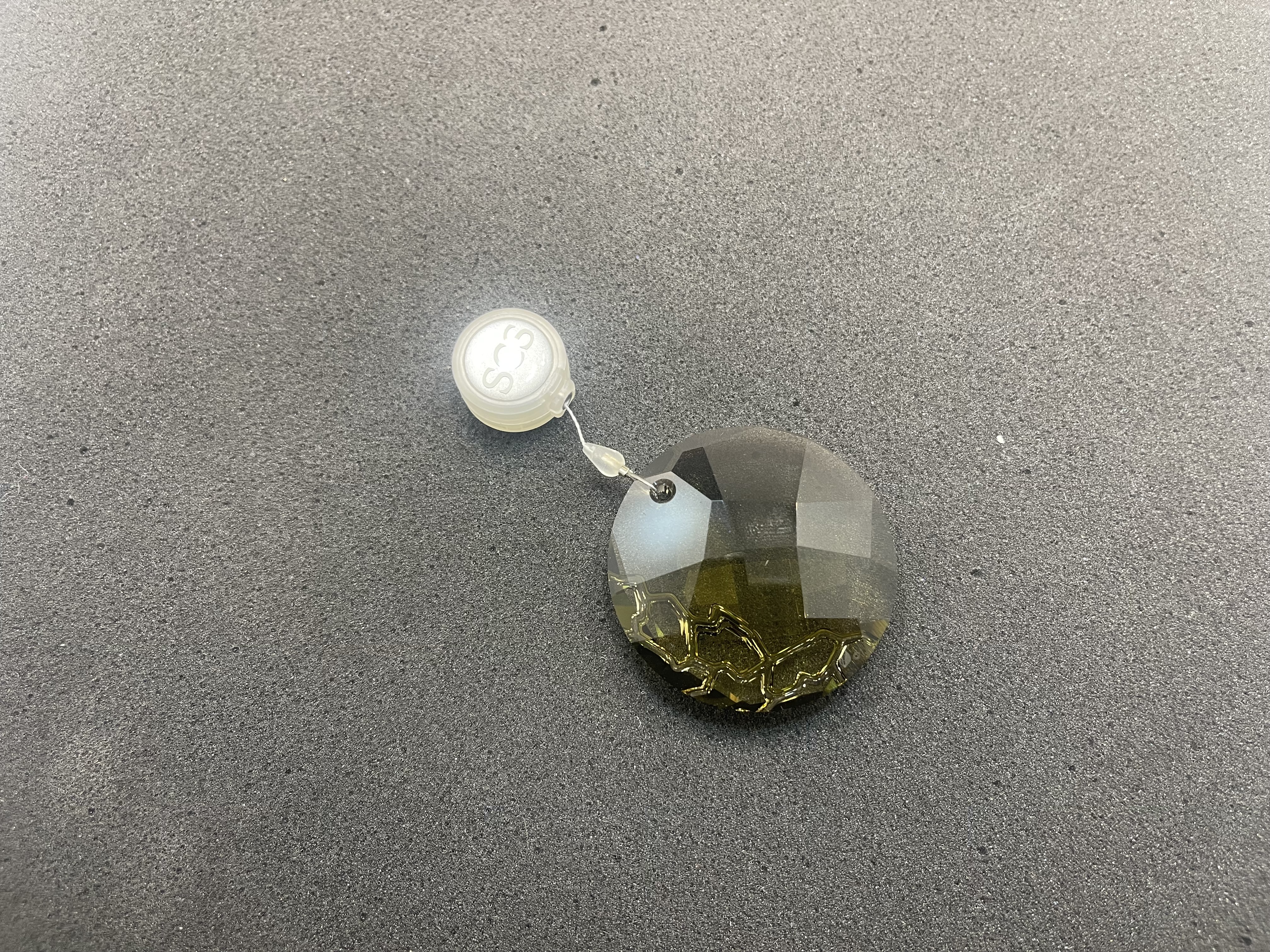 Swarovski Figur Fensterornament braun 5 cm Top Zustand       
