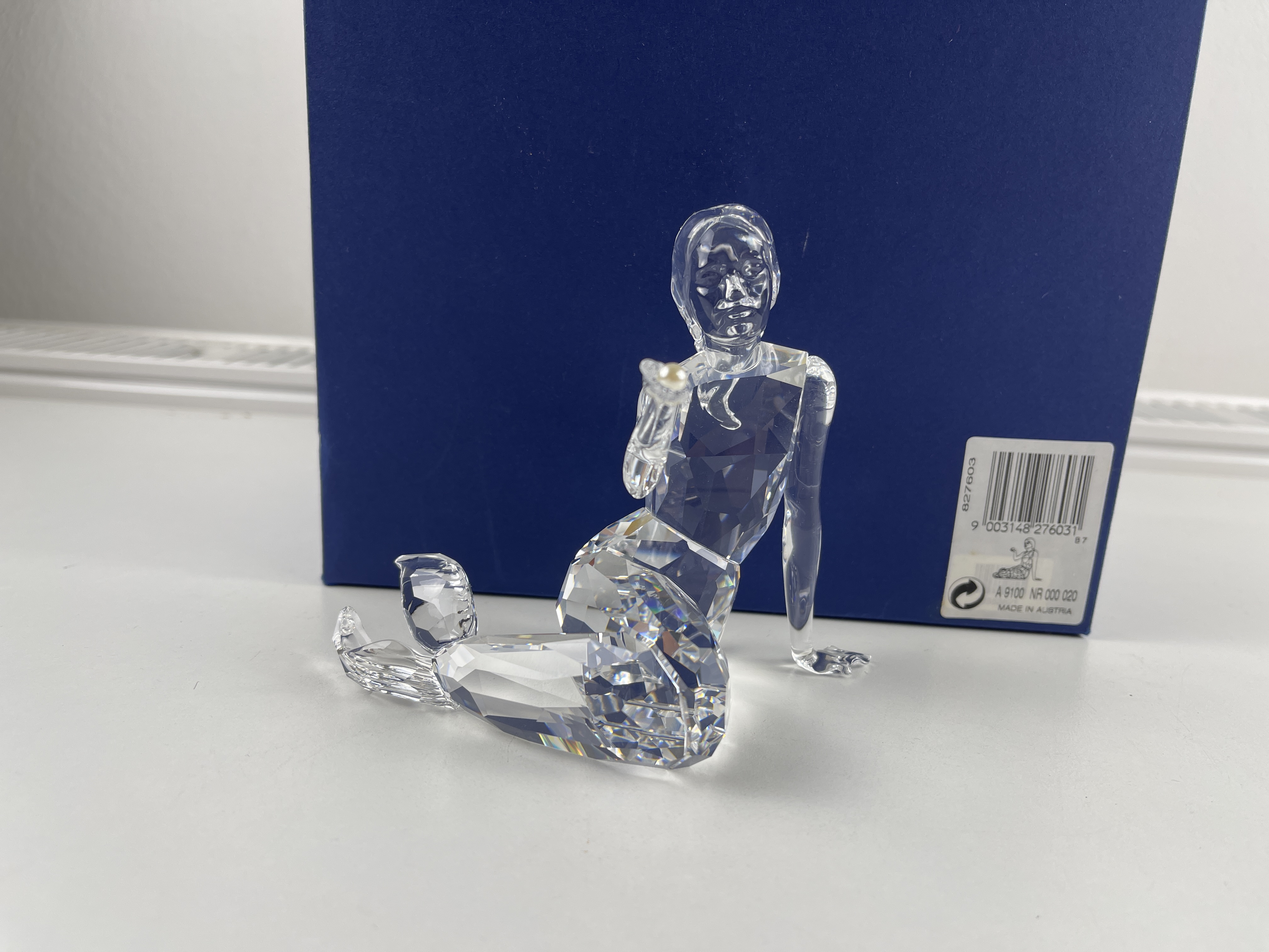 Swarovski Figur 827603 Meerjungfrau 12 cm. Mit Ovp & Zertifikat Top Zustand 