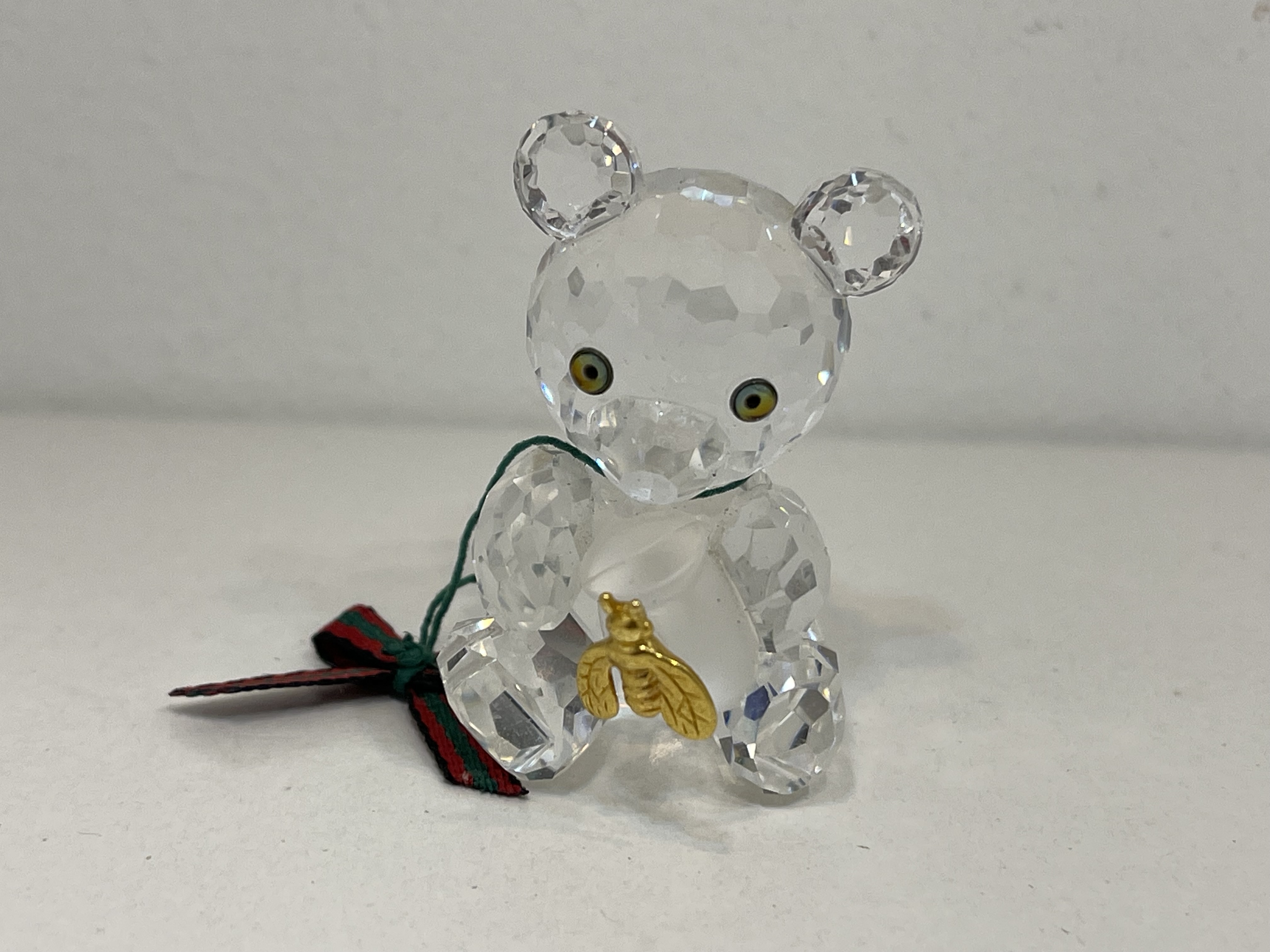 Swarovski Figur 213068 Kris Bär Honigtopf 4,2 cm. Top Zustand. 