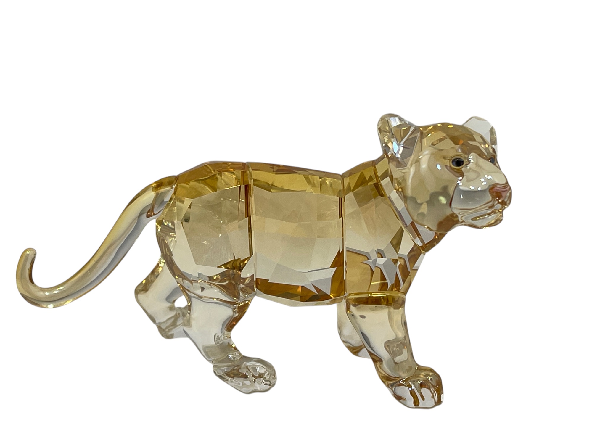 Swarovski Figur 1016677 Kristall SCS Tiger Jungtier 9 cm. Top Zustand  