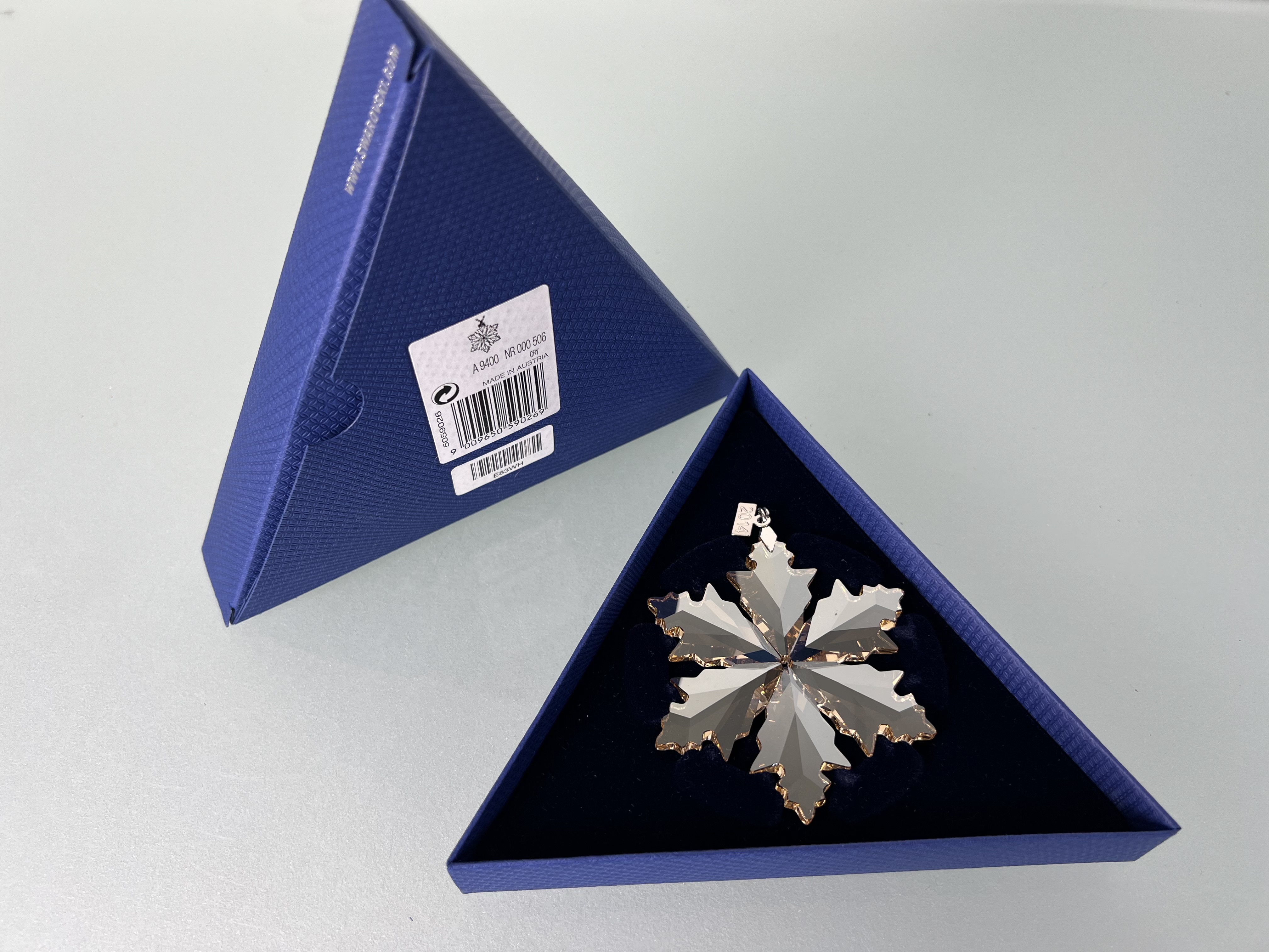  Swarovski Figur 5059026 Weihnachtsstern 2014 Groß 7,9 cm. Top Zustand