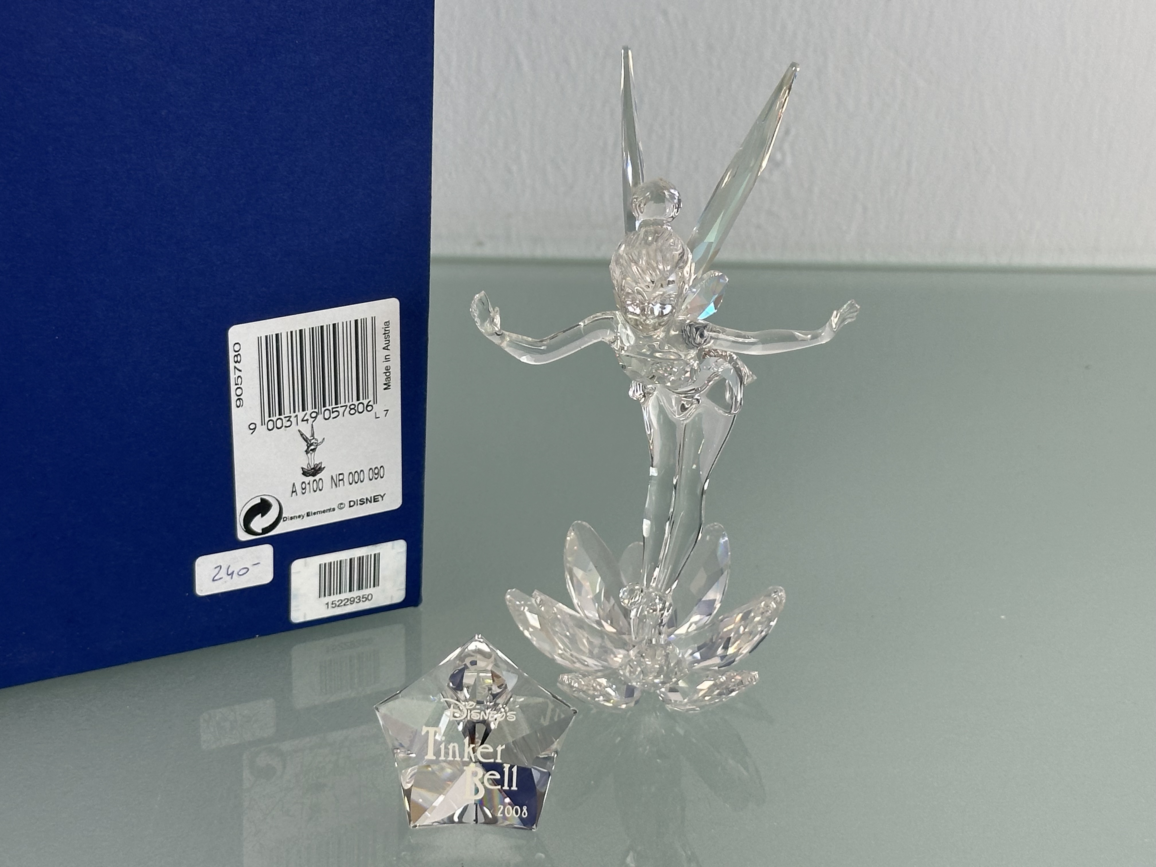 Swarovski Figur 905780 Tinkerbell 12 cm. Limitierte Edition. Ovp & Zertifkat. Top Zustand