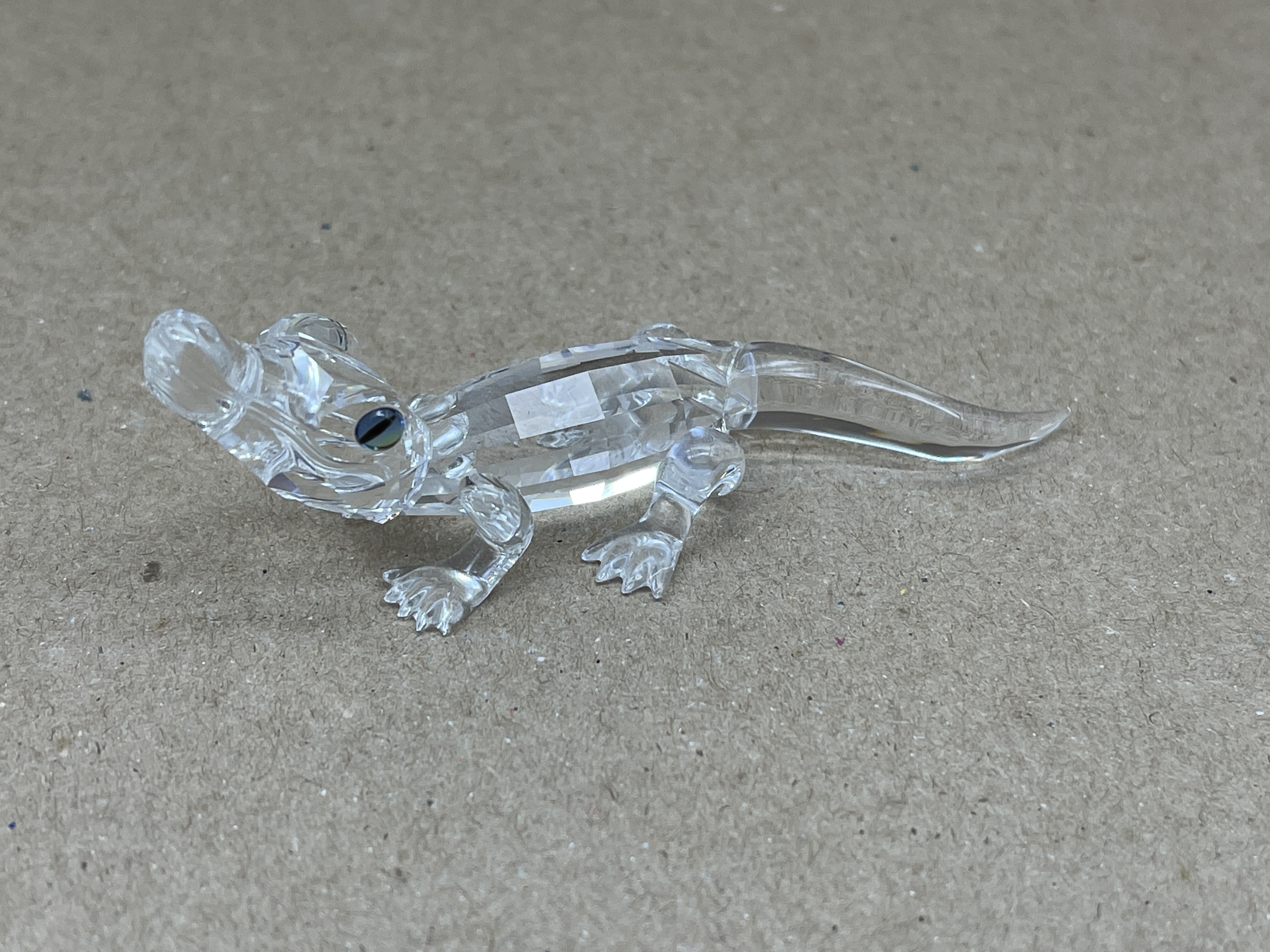  Swarovski Figur 221629 Krokodil 8,5 cm. Top Zustand