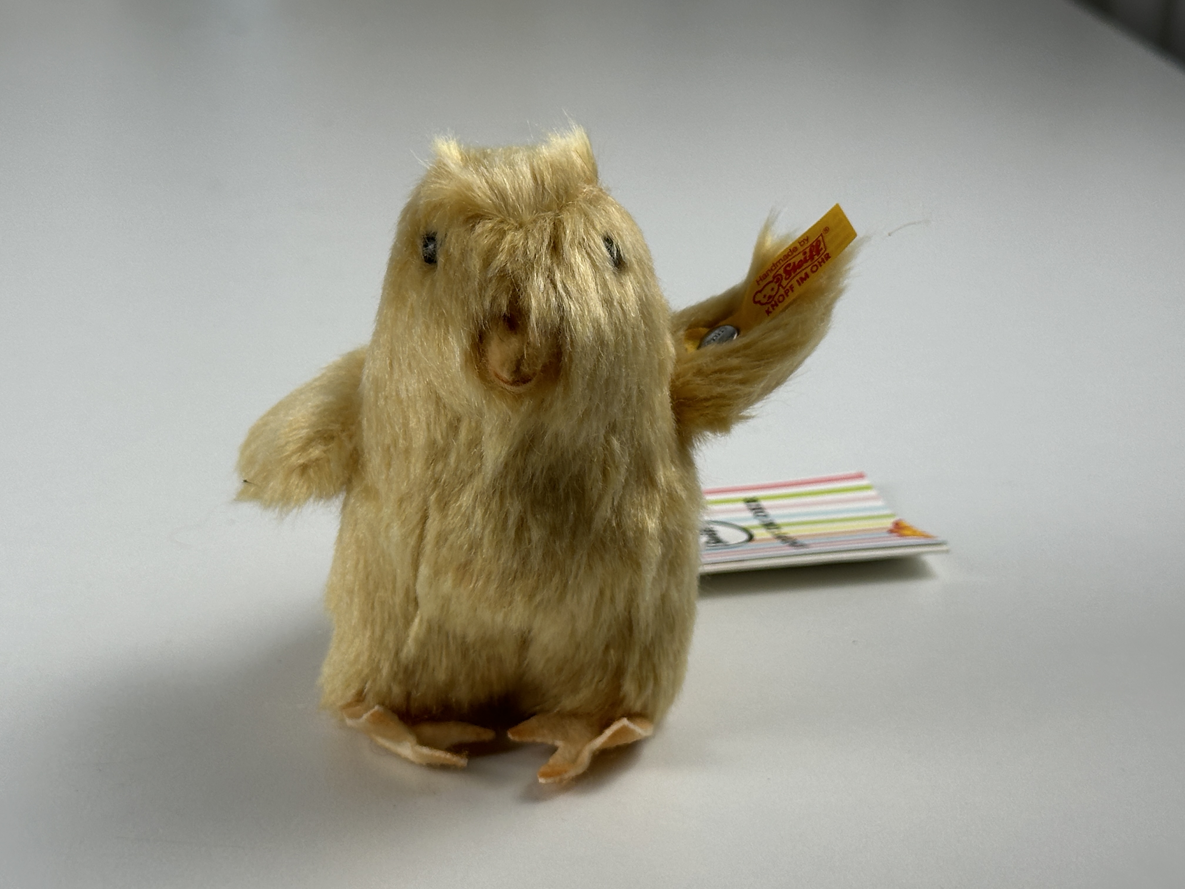 Steiff Tier 073632 Piep Kücken 11 stehend cm. Unbenutzt