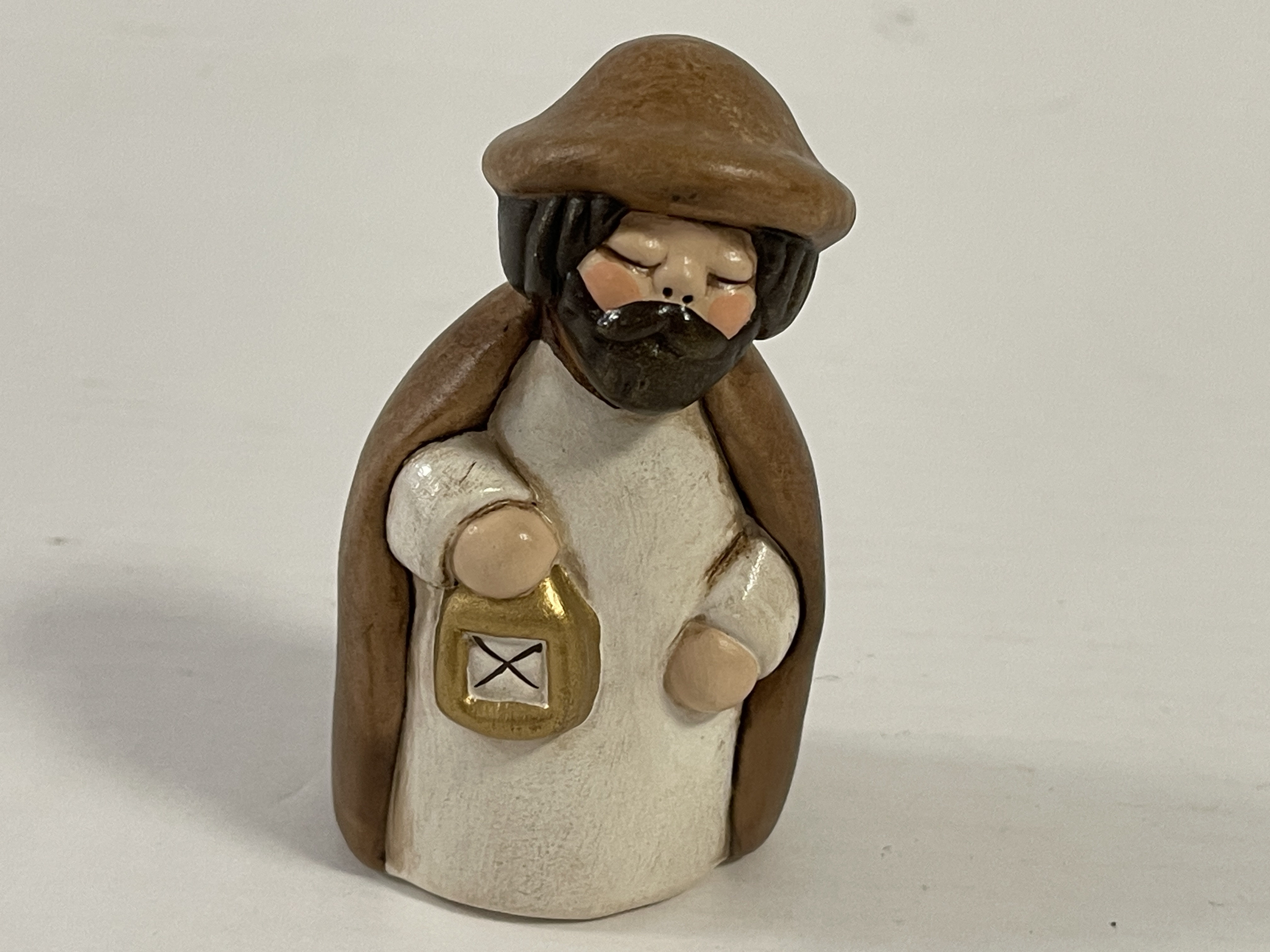 Thun Bozner Krippenfigur Keramik 9,5 cm. Top Zustand 