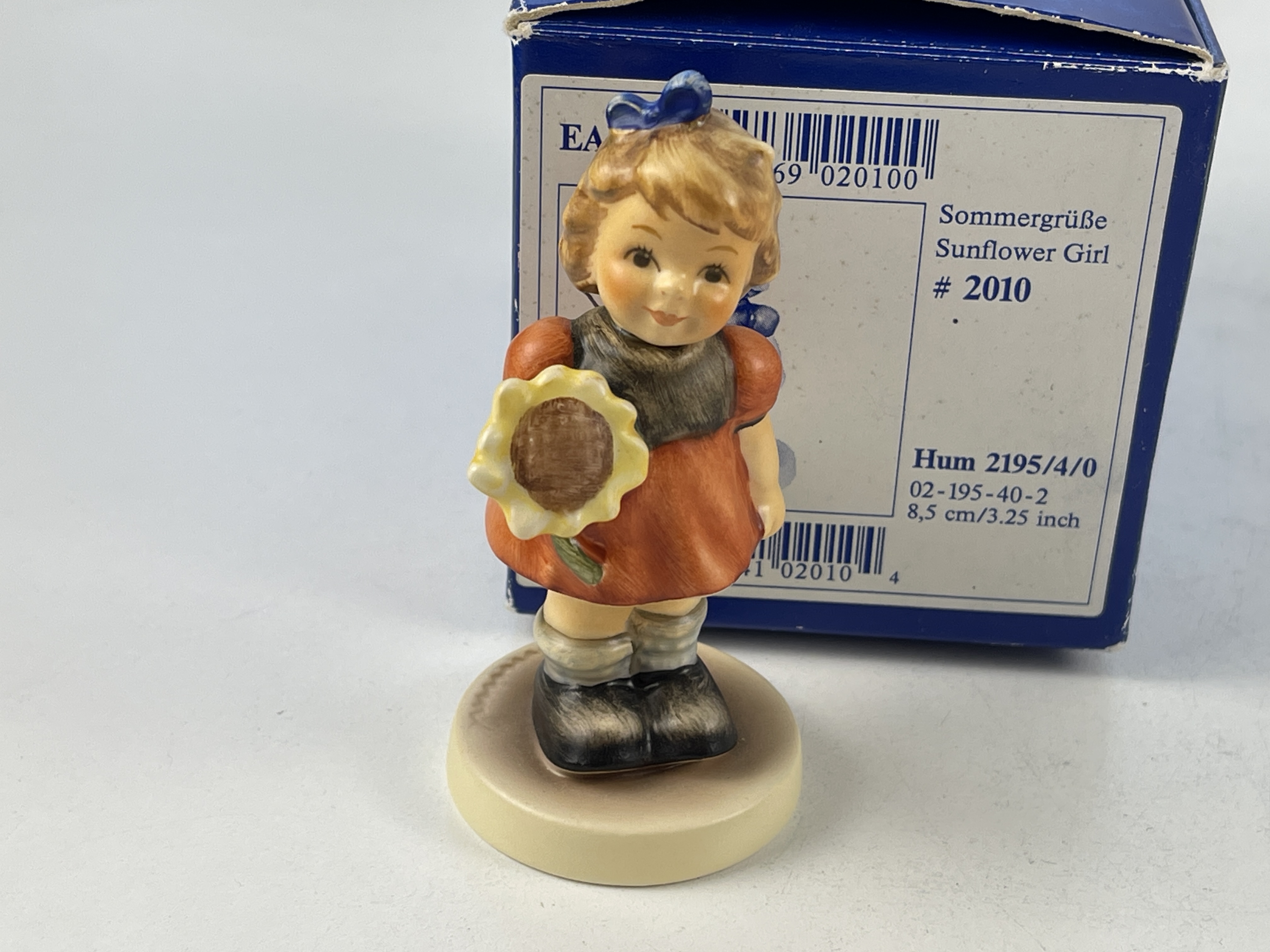 Hummel Figur 2195 4/0 Sommergrüße 8 cm. 1 Wahl. Top Zustand  OVP