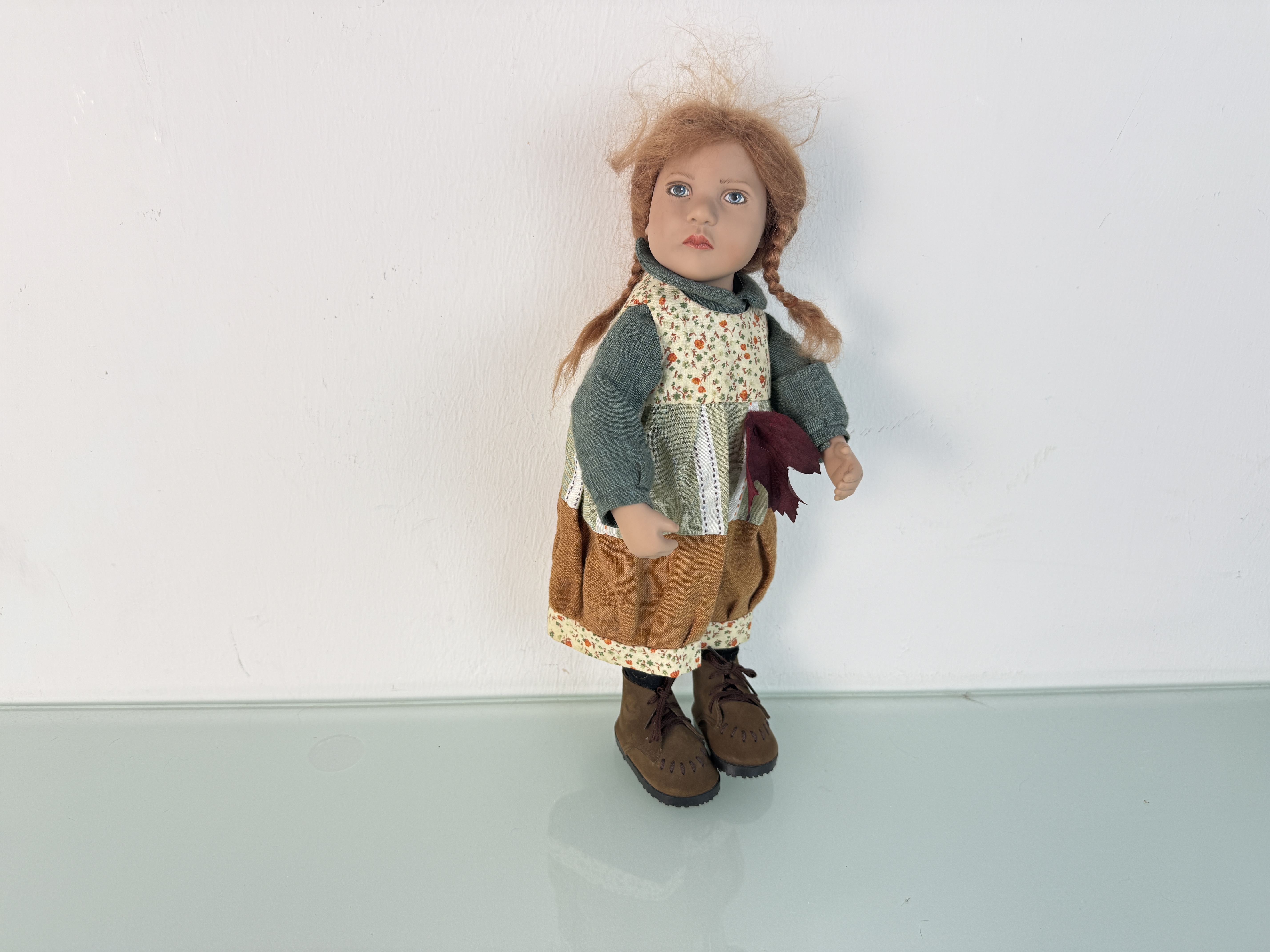 Zwergnase Künstlerpuppe Nicole Marschollek Puppe 34 cm. Top Zustand   