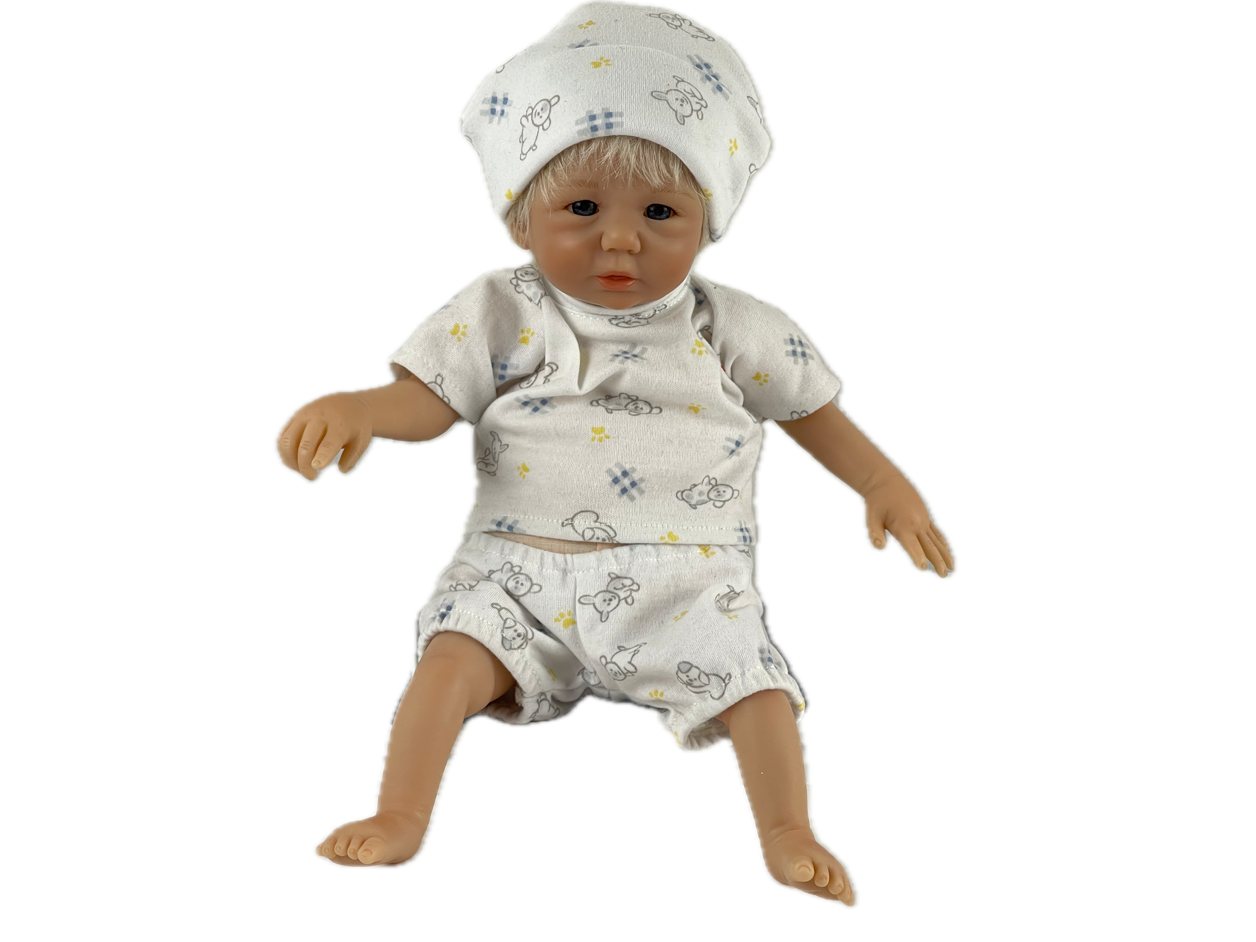 Künstlerpuppe Puppe Vinyl Puppe 28 cm. Top Zustand 