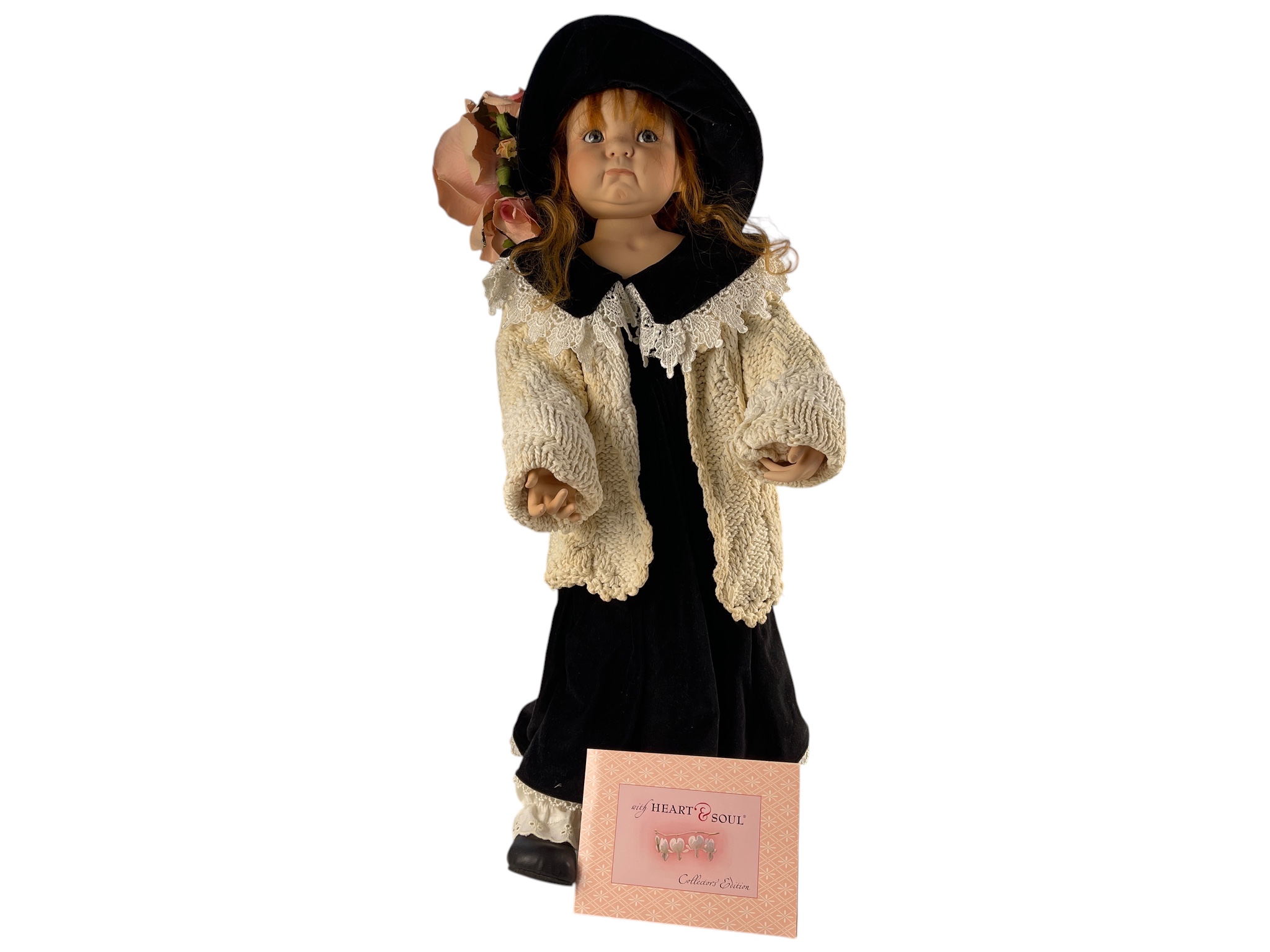 Beverly Stoehr Porzellan Puppe 56 cm. Zustand siehe Fotos