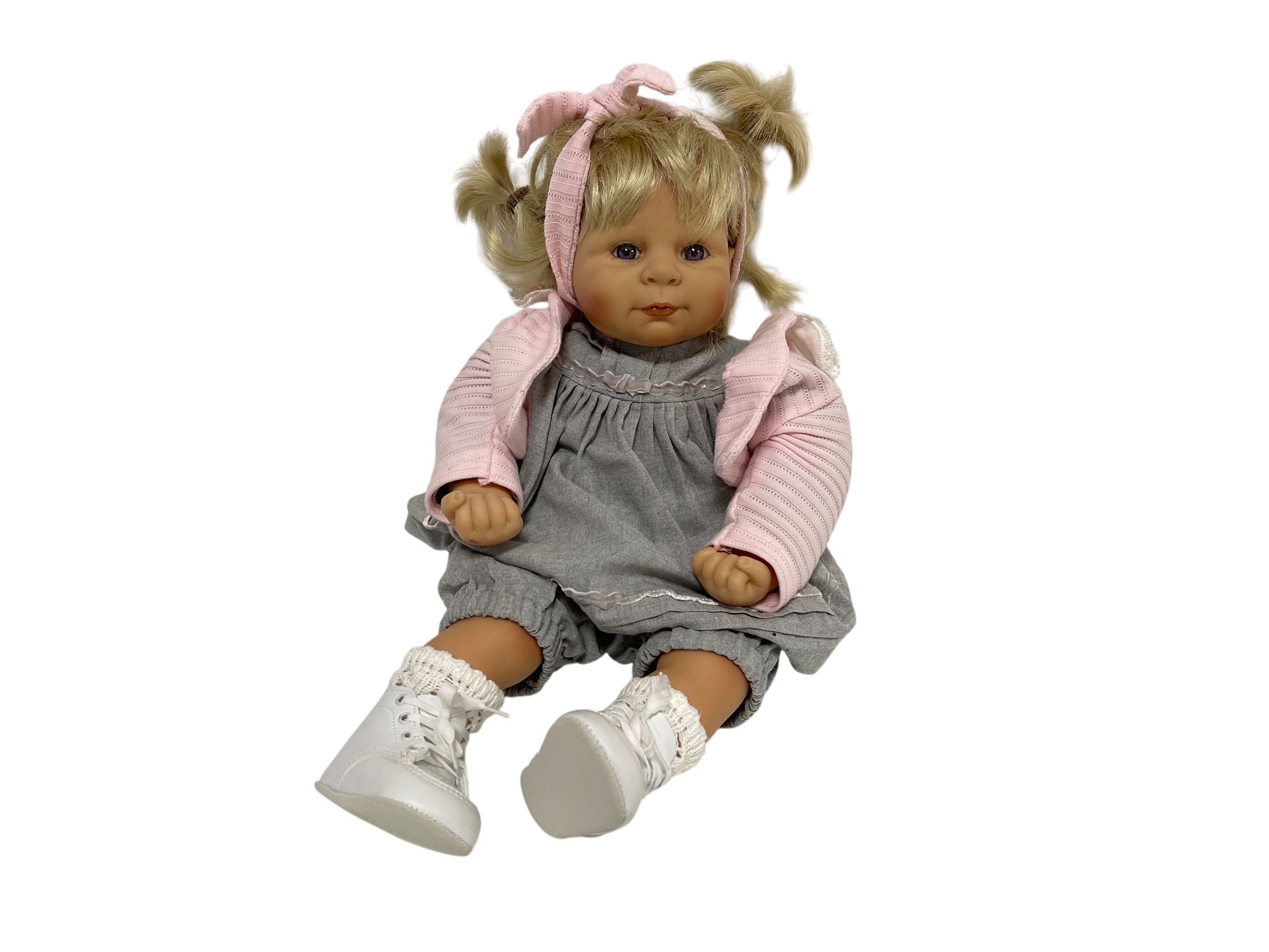 Bettine Klemm Vinyl Künstlerpuppe Puppe 48 cm. Top Zustand   