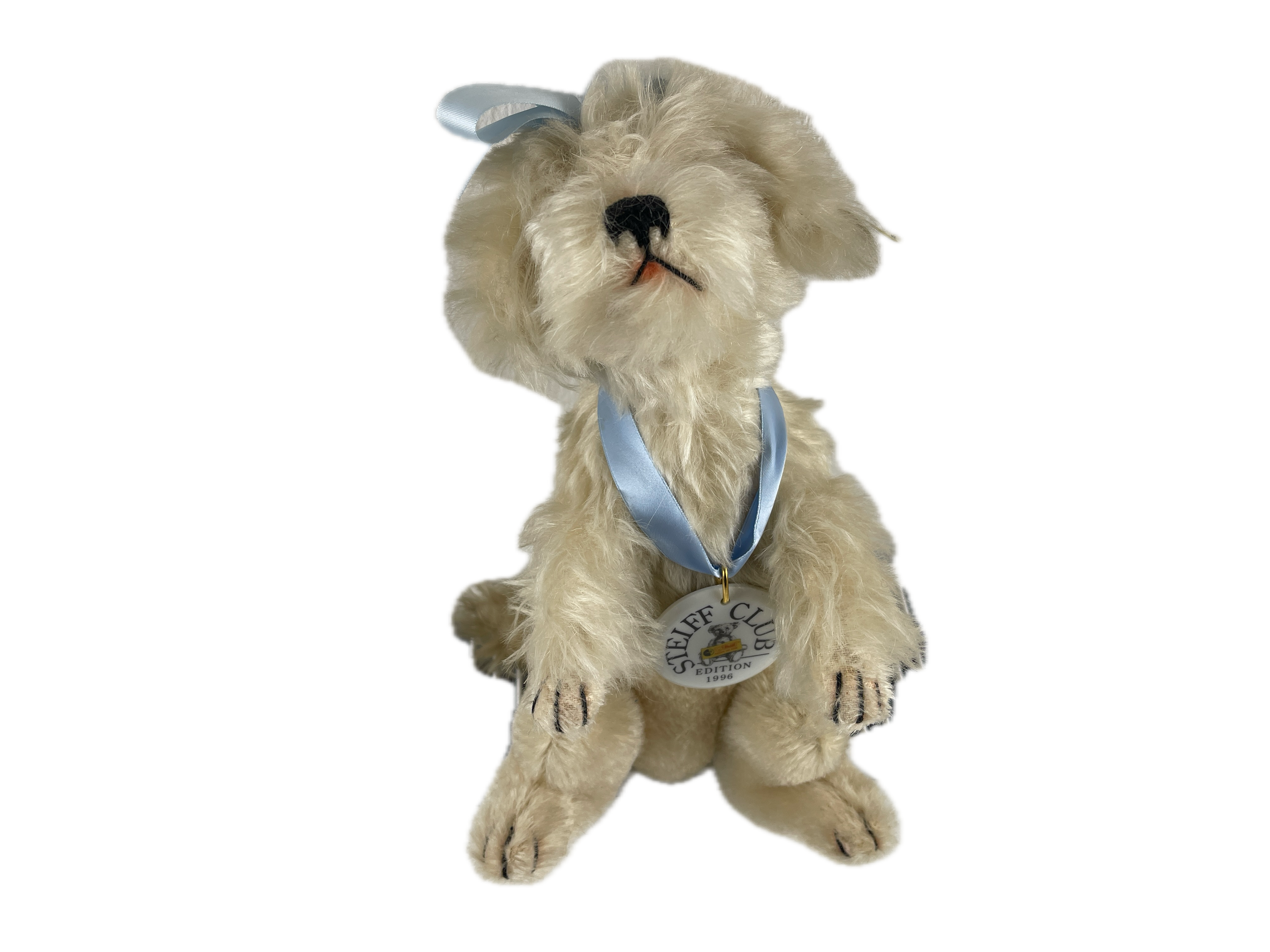 Steiff Tier 420085 Hund Pudel 28 Replica 1931. Top Zustand    