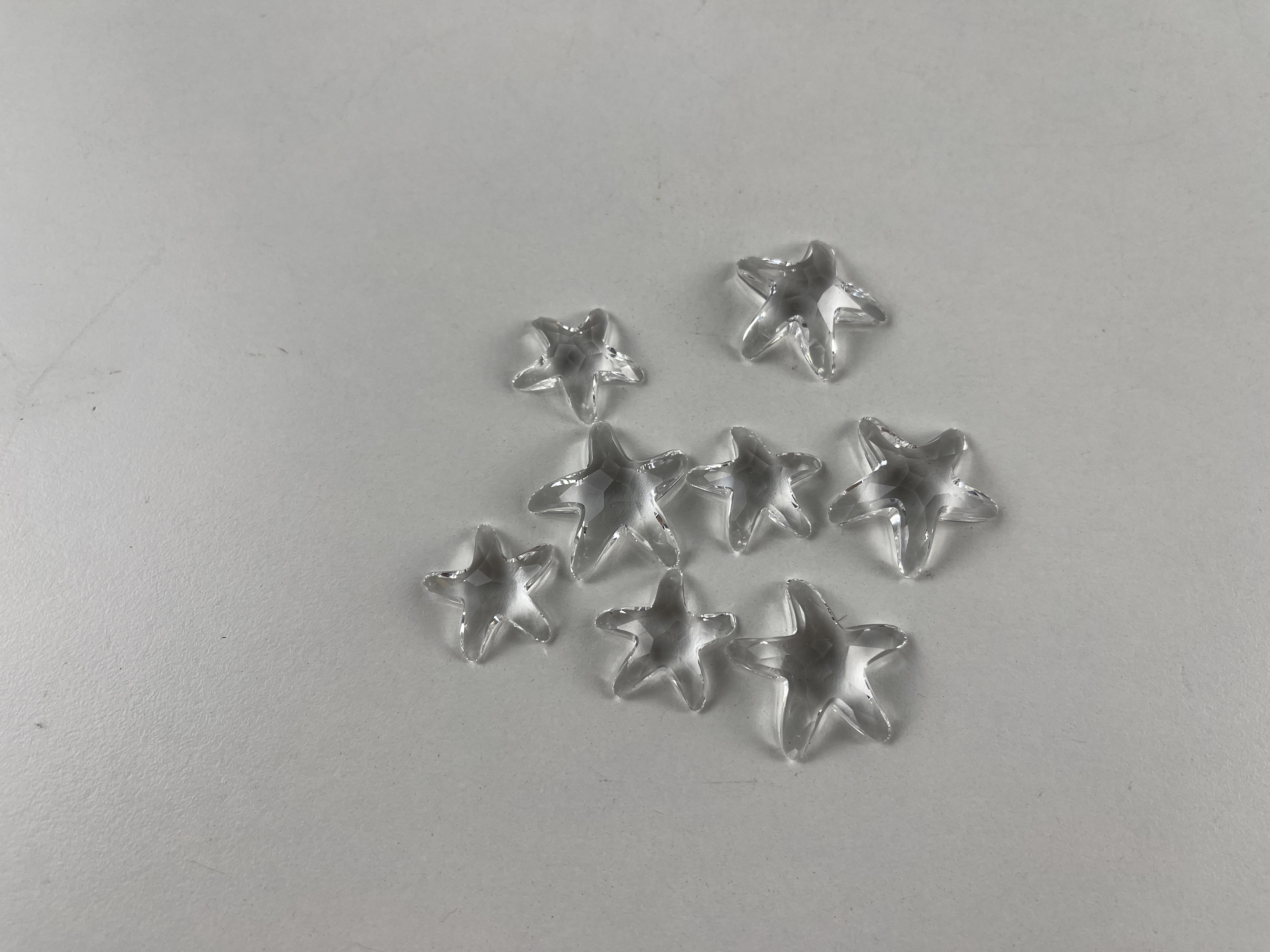 Swarovski Figur verschiedene Seesterne klar. Top Zustand 