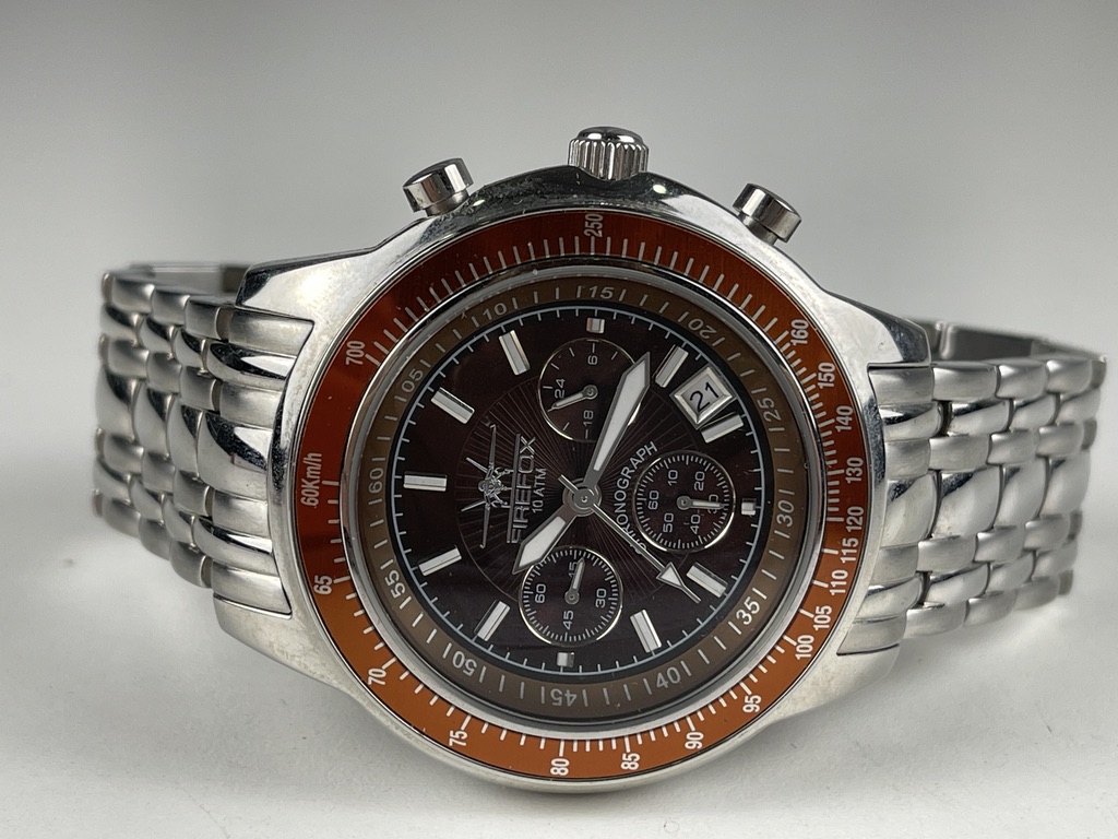 FIREFOX Herren Armbanduhr Chronograph Zustand siehe Fotos  