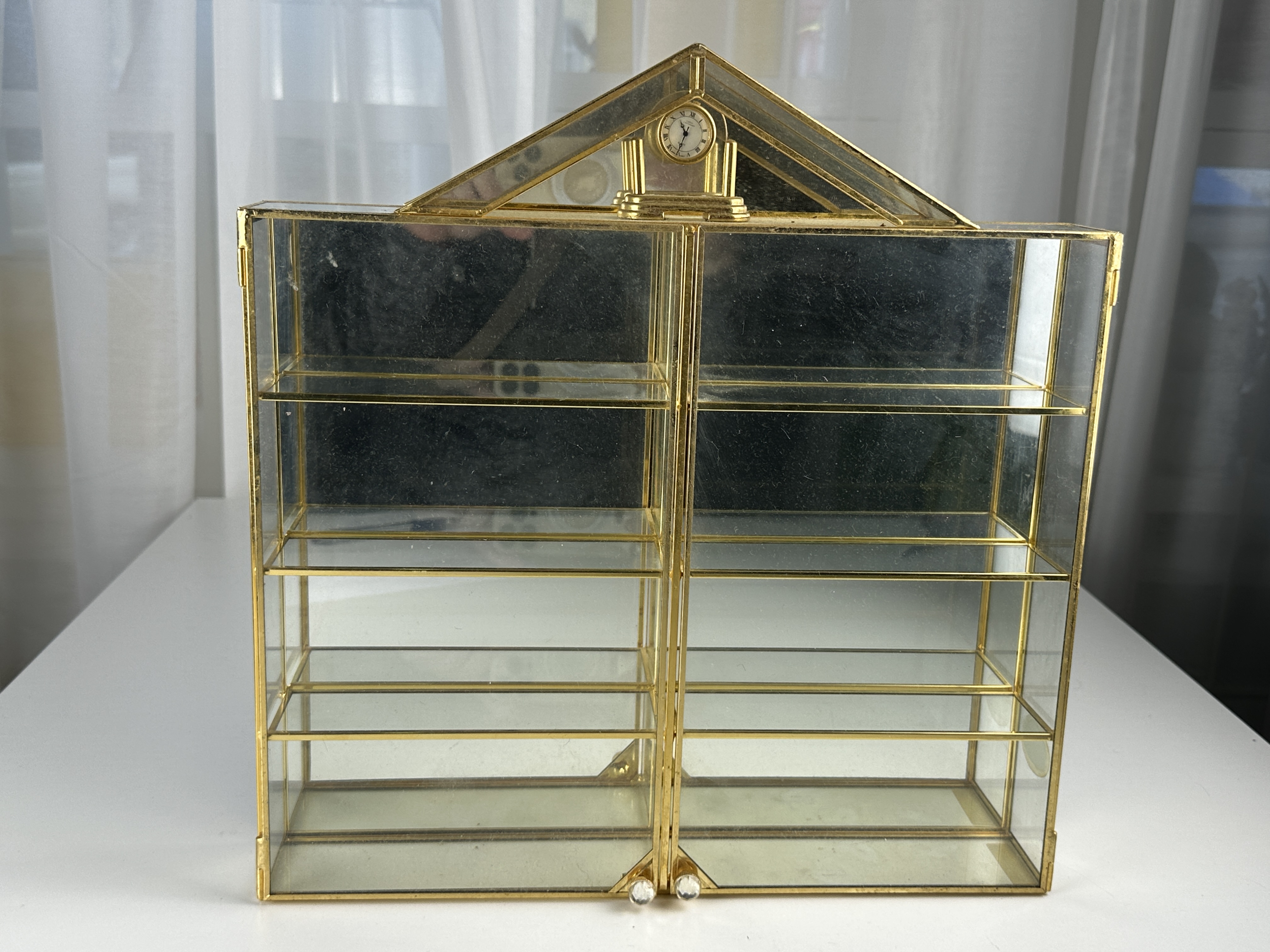 Swarovski Setzkasten / Vitrine 36,5 x 36,5 x 6 cm. - Top Zustand