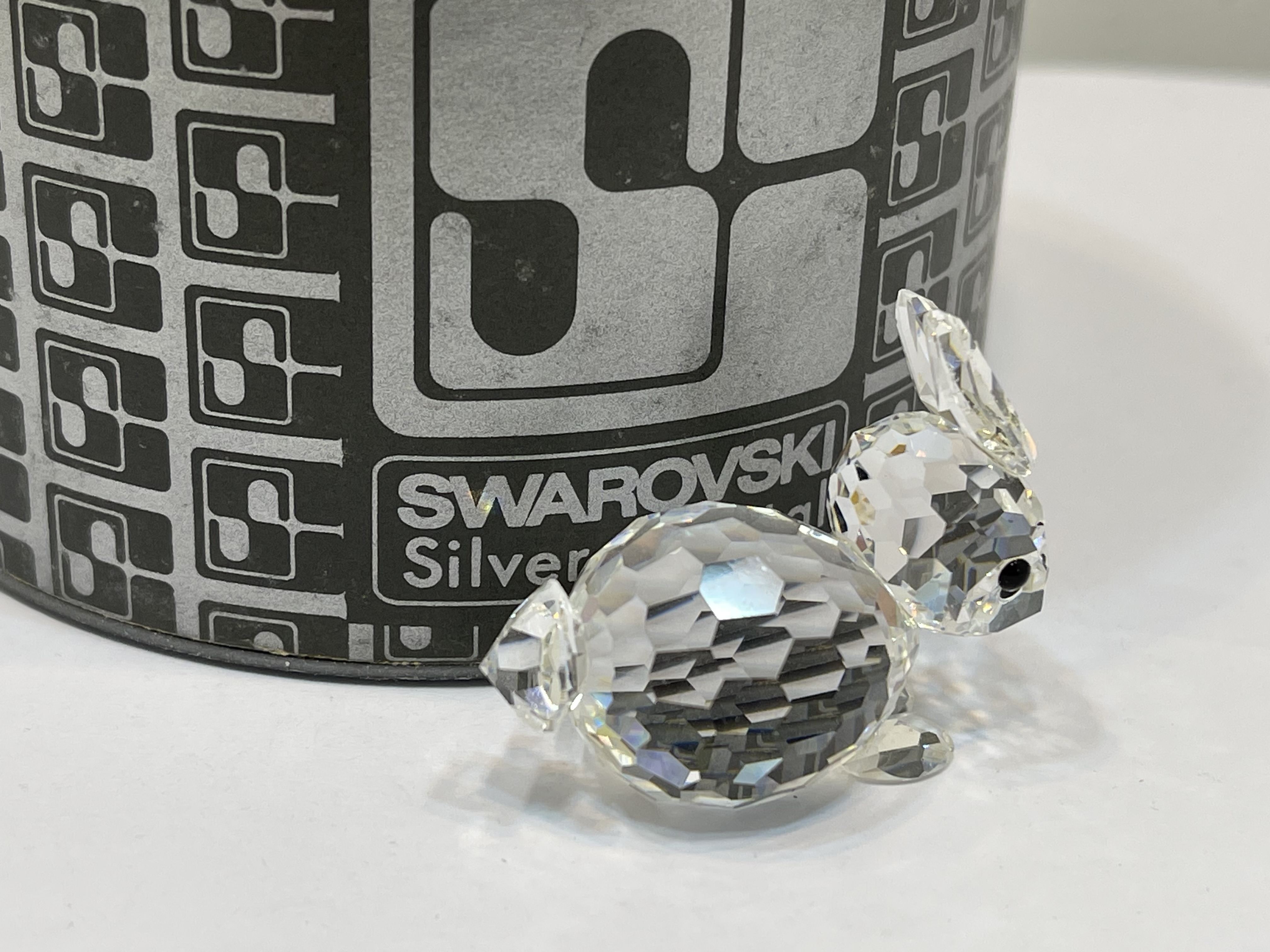 Swarovski Figur 014848 Hase Kaninchen 4 cm Ovp Zertifikat Top Zustand  