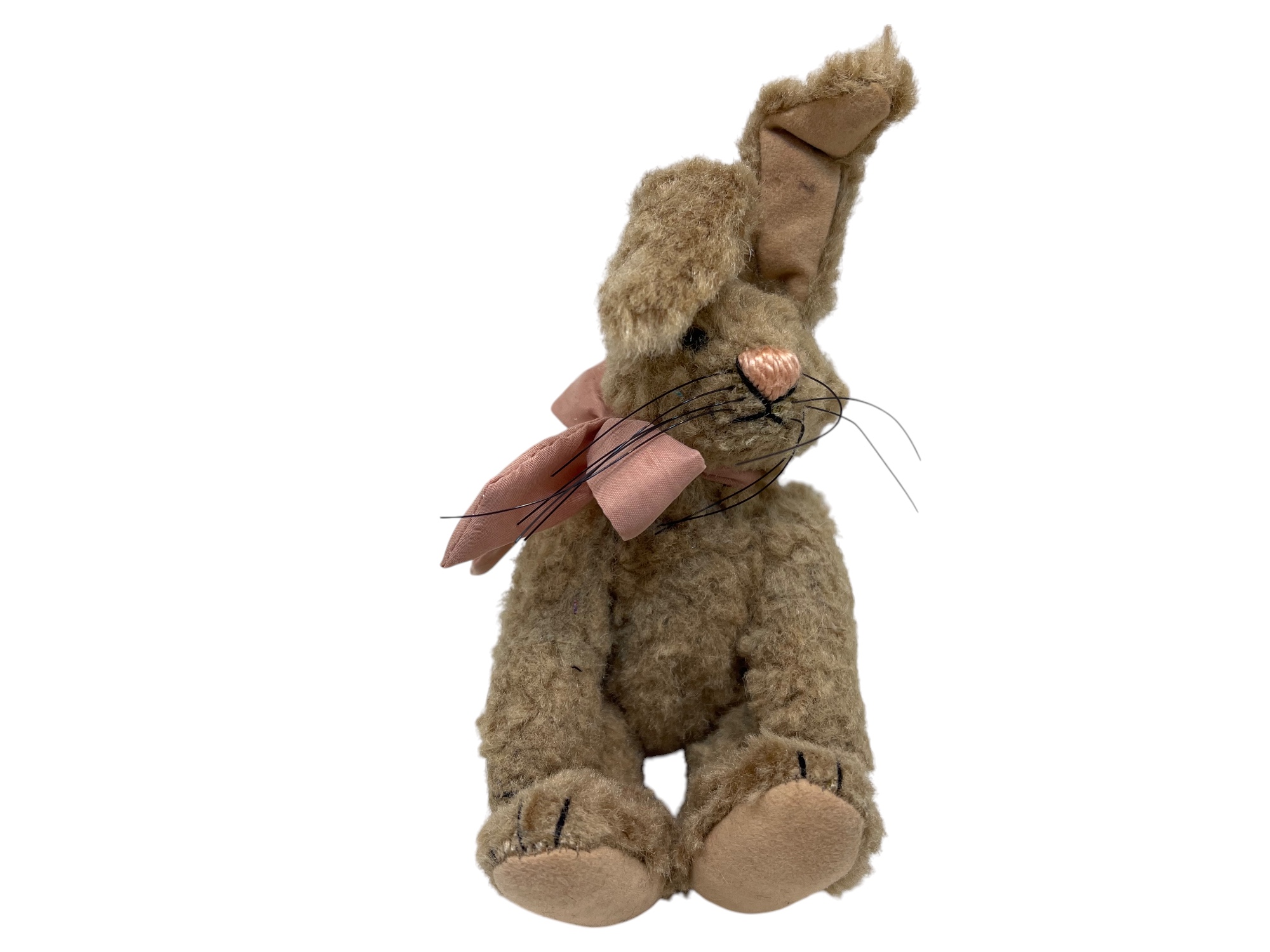 Gaby Schlotz Künstler Stofftier Hase 17 cm. - Top Zustand.       