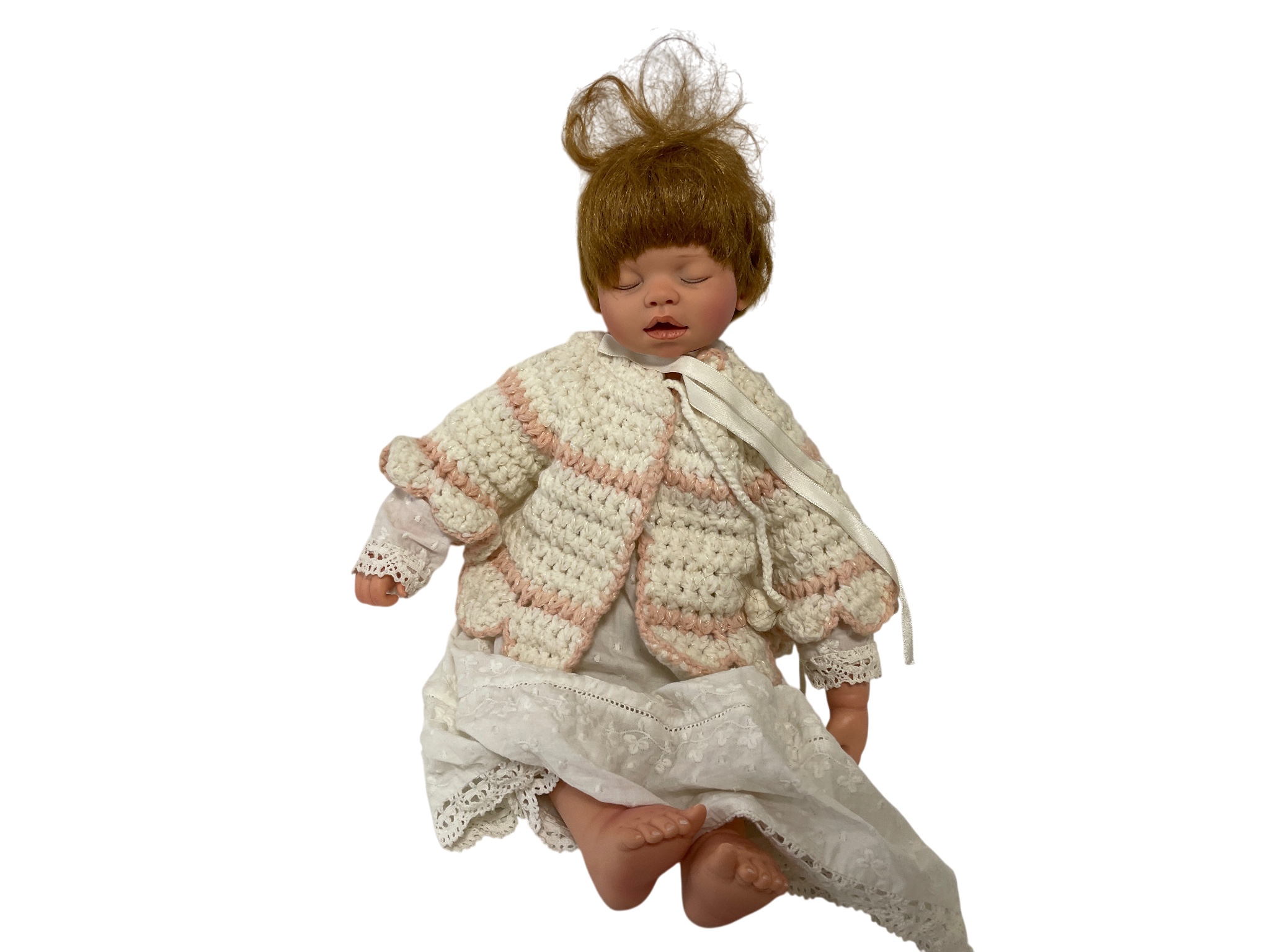 Künstlerpuppe Vinyl 38 cm.  Top Zustand  
