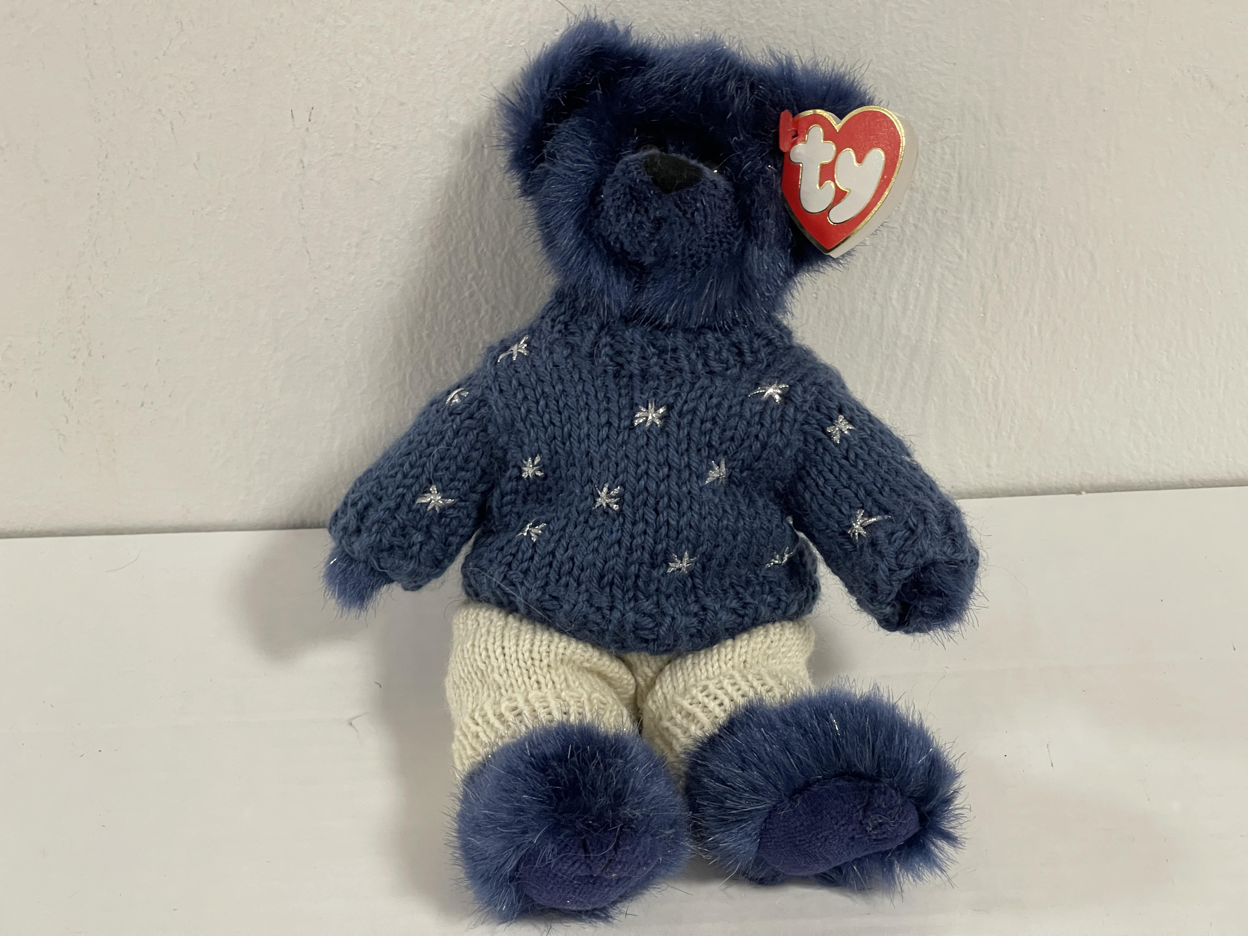 Sammler Stofftier Beanie Babies - Teddybär - 22 cm. Top Zustand   