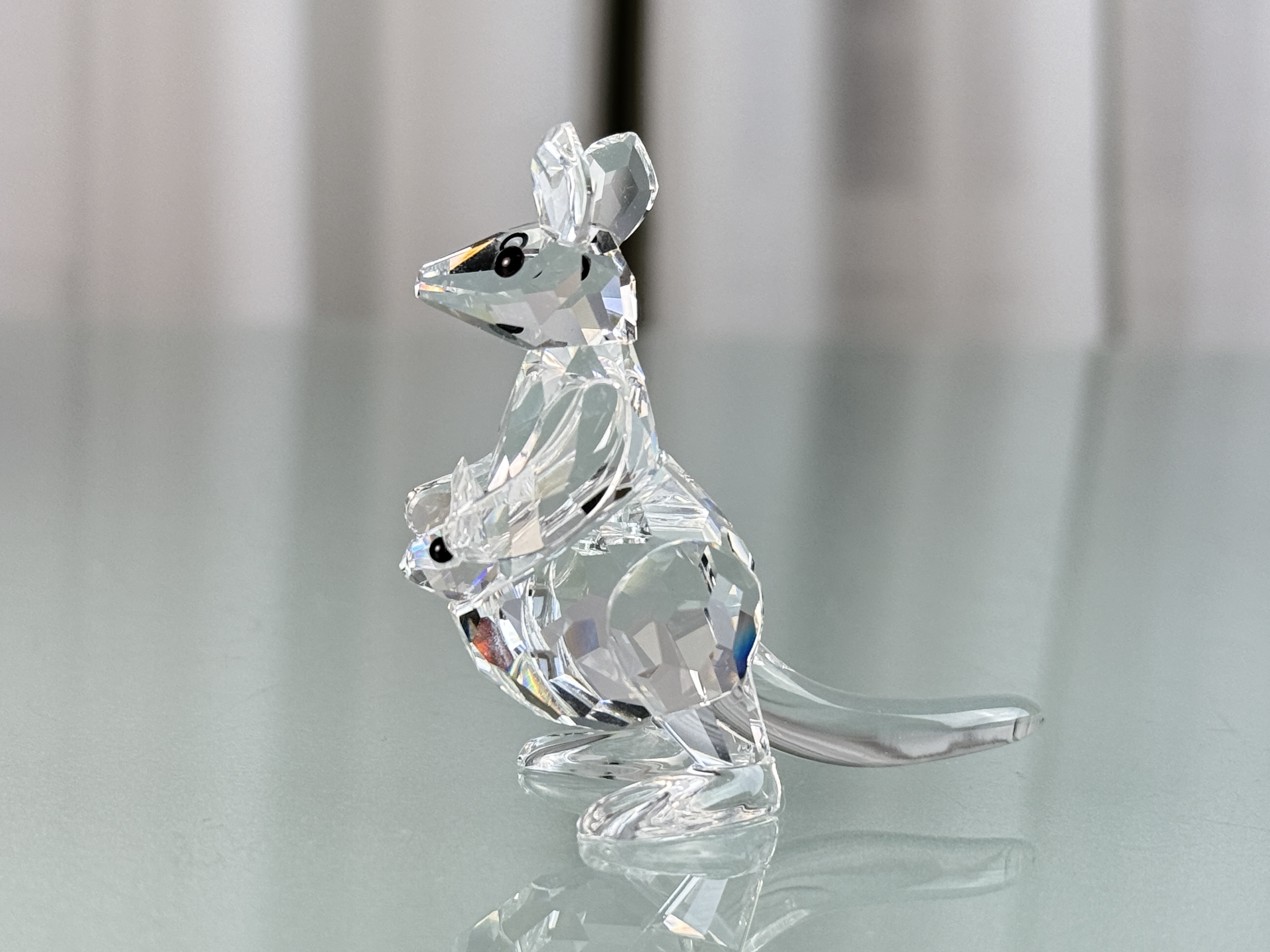 Swarovski Figur 181756 Känguru 6 cm Top Zustand 