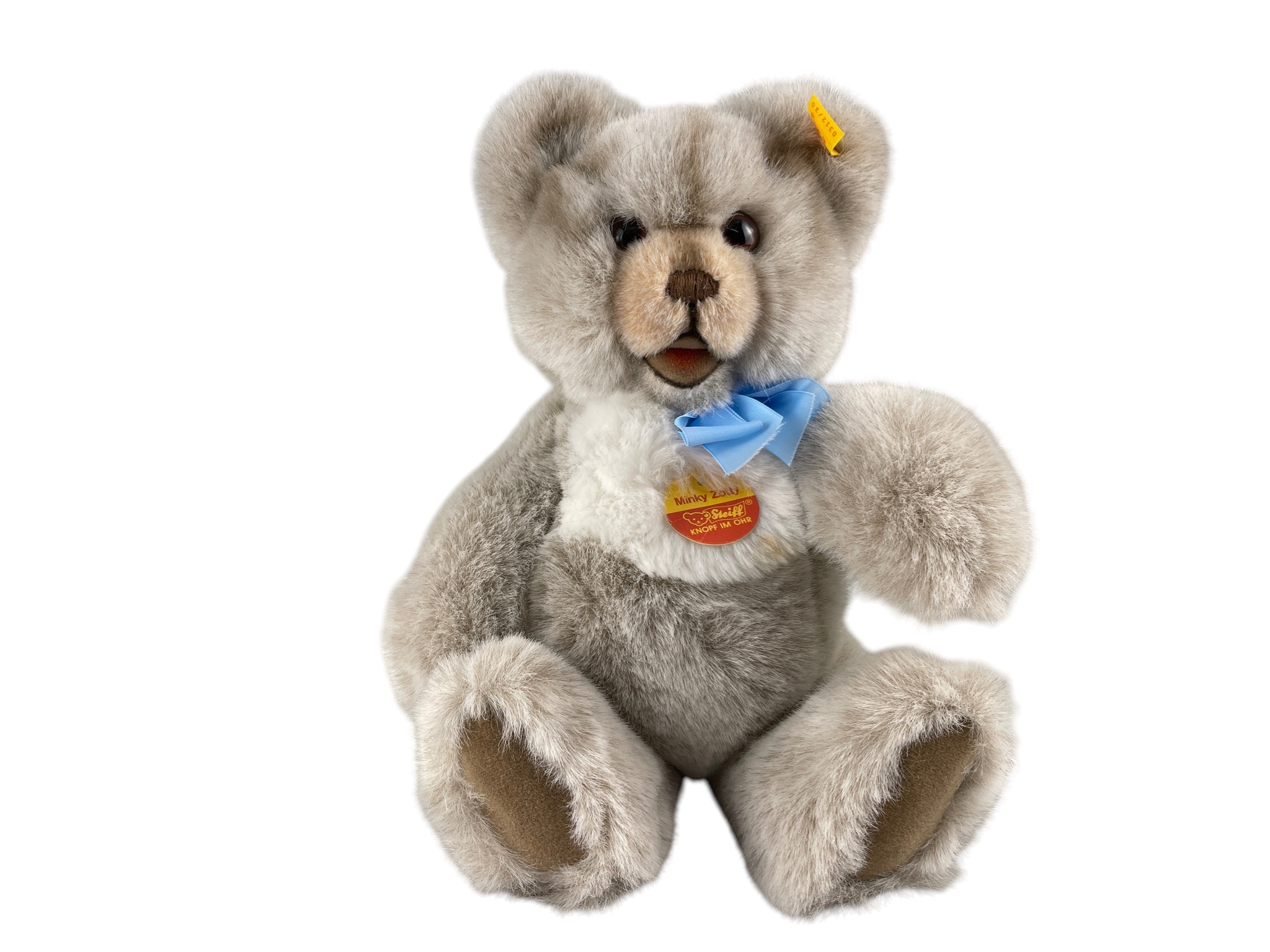 Steiff Tier Teddy 0312/30 Micky Zotty 30 cm.  Top Zustand   