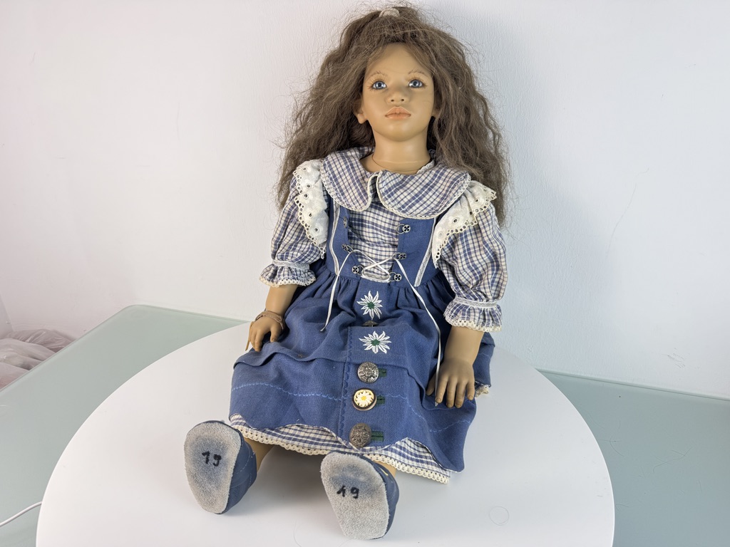 Annette Himstedt Puppe Lona 72 cm. Top Zustand. 