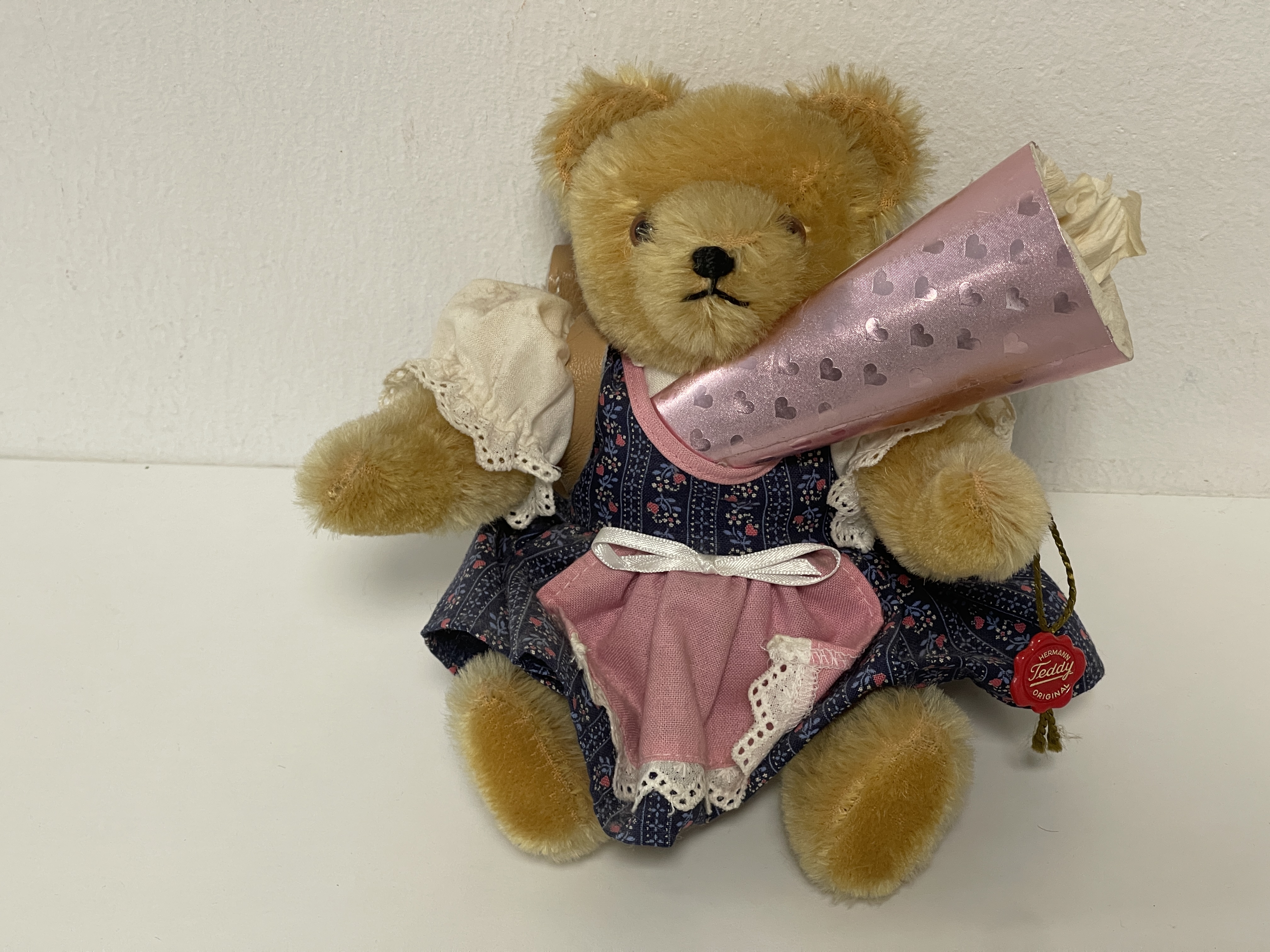 Hermann Teddy Bär 20 cm. Top Zustand    