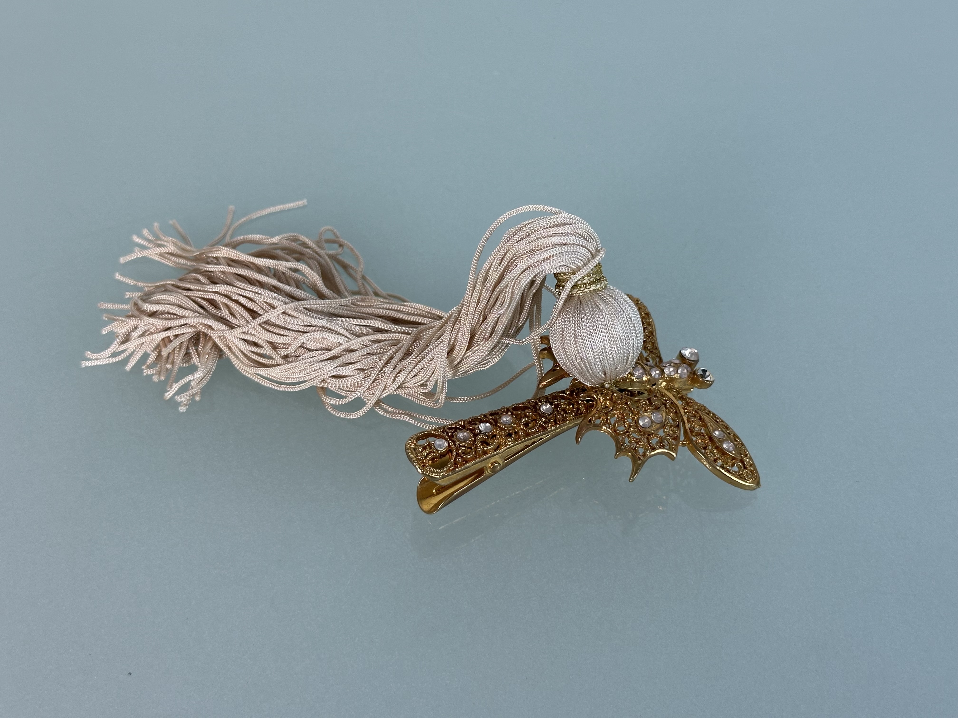 Schmetterling Haarschmuck 8 x 7 cm. Zustand siehe Fotos