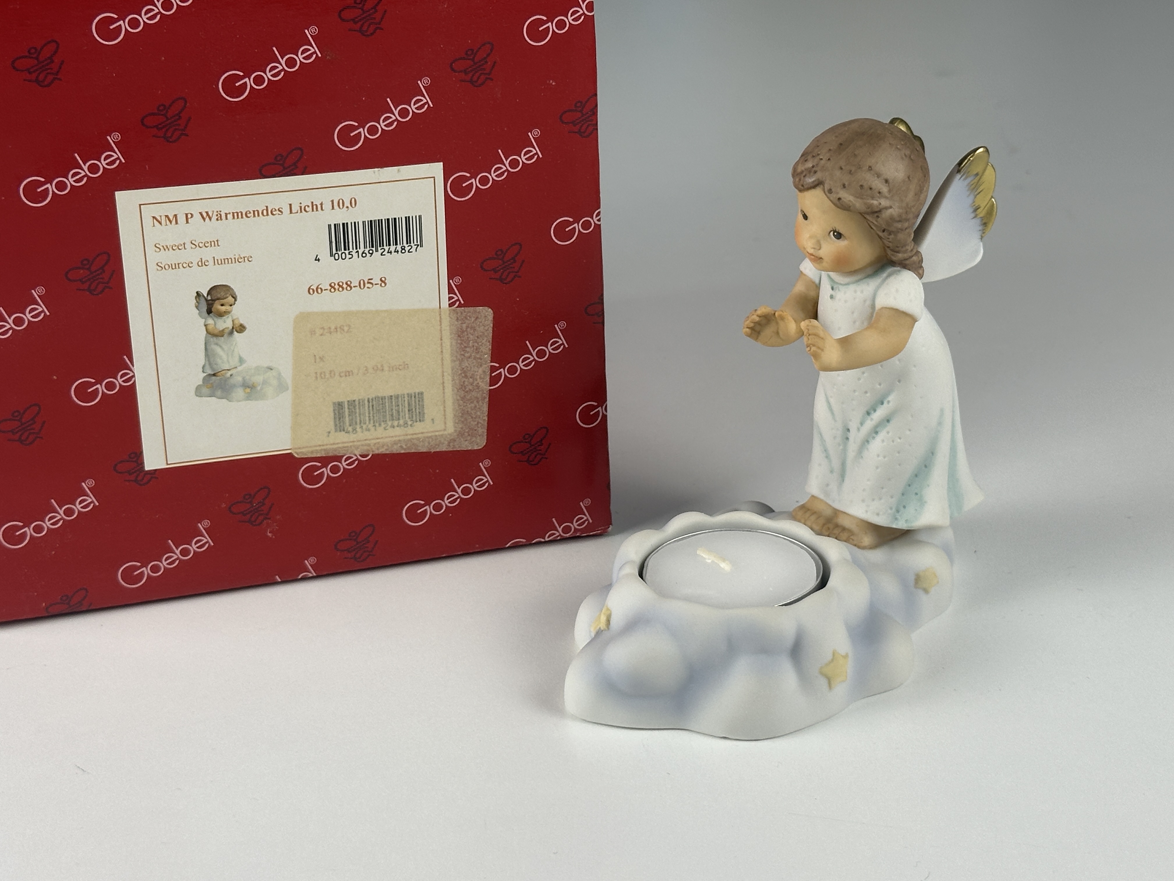  Goebel Figur Nina Marco 66 888 Wärmendes Licht 10 cm - 1 Wahl. Mit OVP in Top Zustand