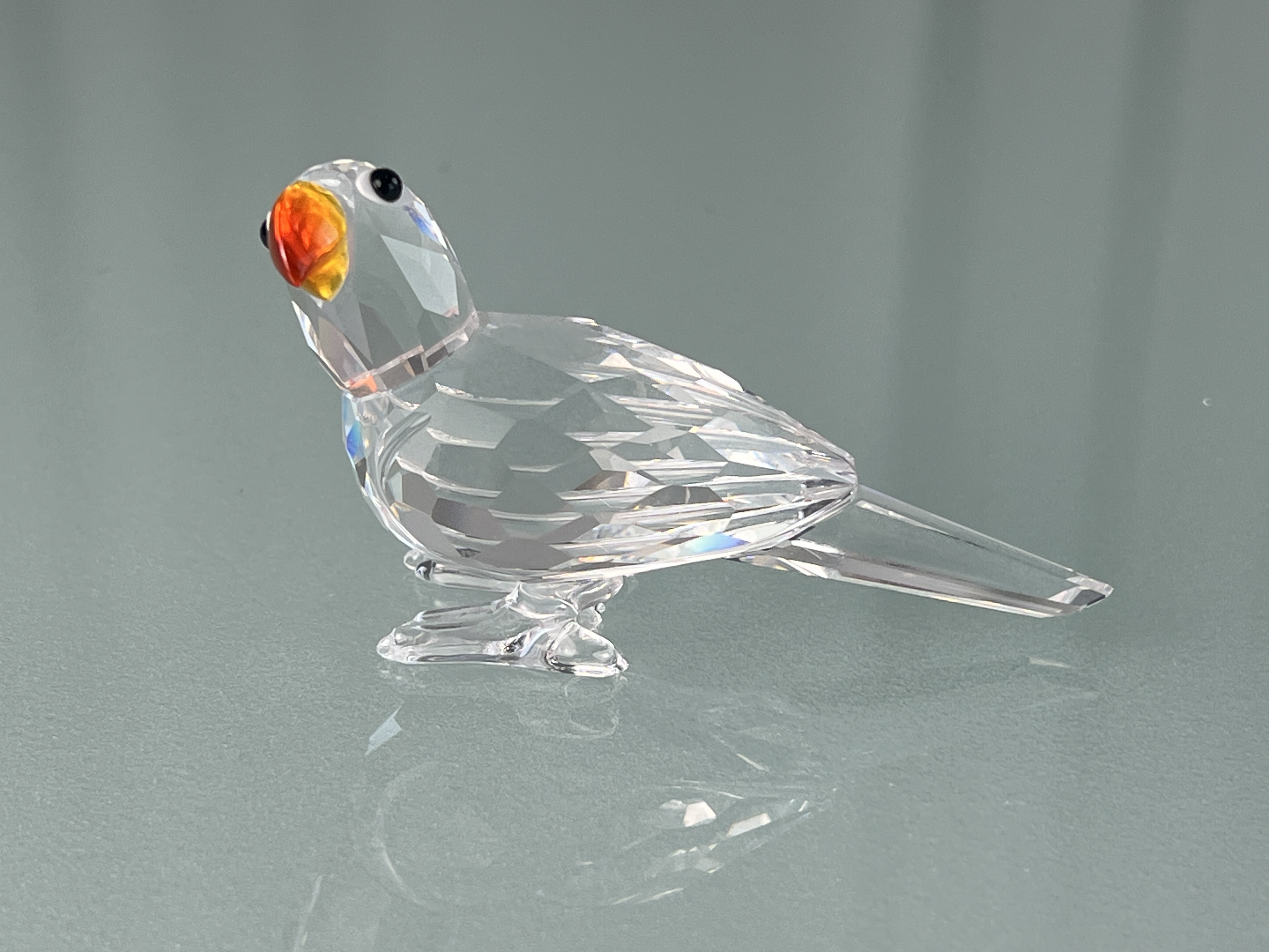  Swarovski Figur 294047 Papagei 7 cm. Top Zustand