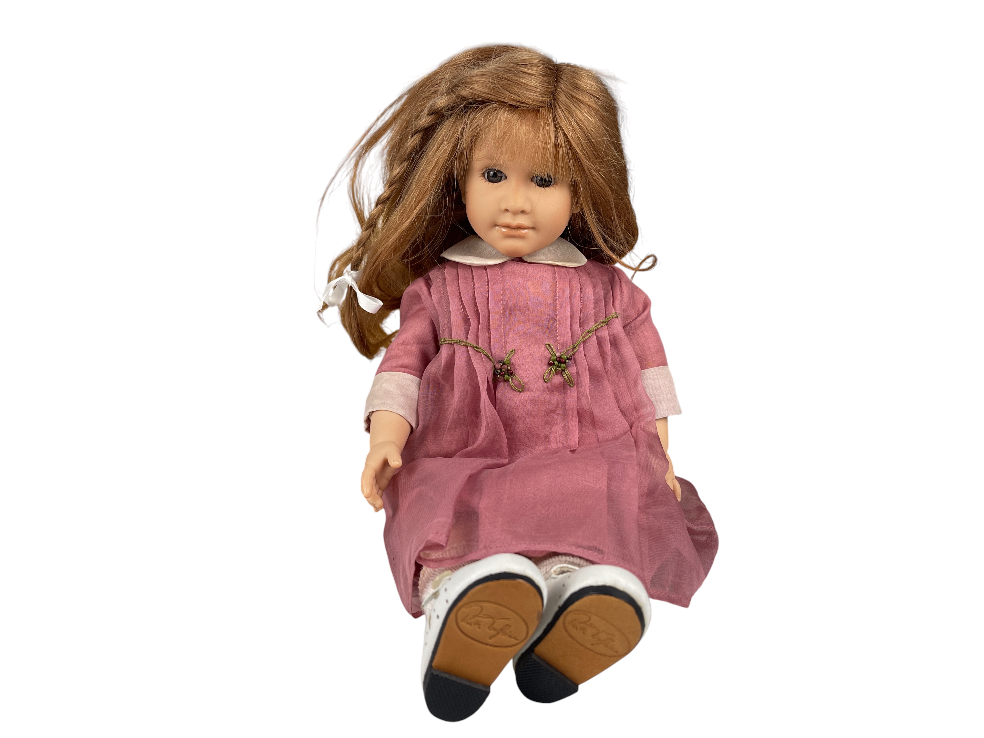 Ruth Treffeisen Vinyl Künstlerpuppe Puppe 37 cm. Top Zustand  