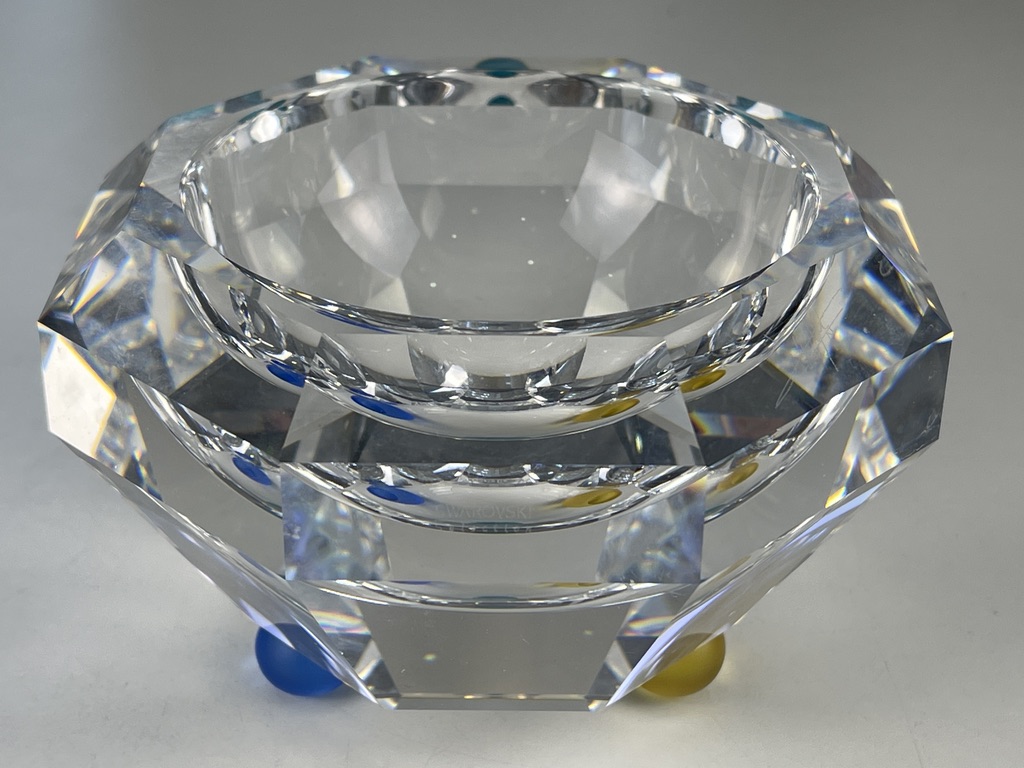 Swarovski Figur 168082 Schale Colorado 8,5 x 13 cm. Top Zustand  