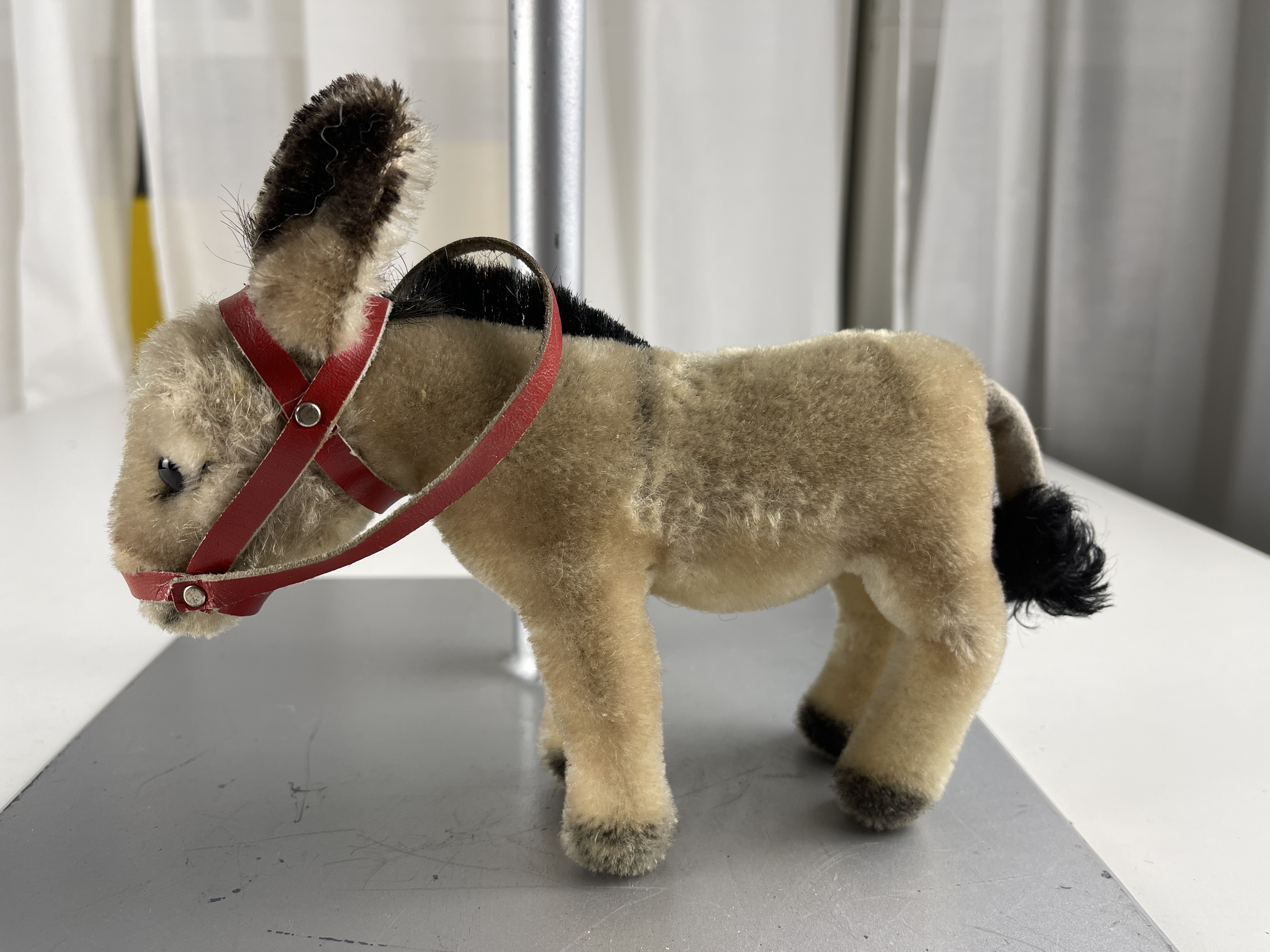 Steiff Tier Esel 19 x 16 cm - Top Zustand 