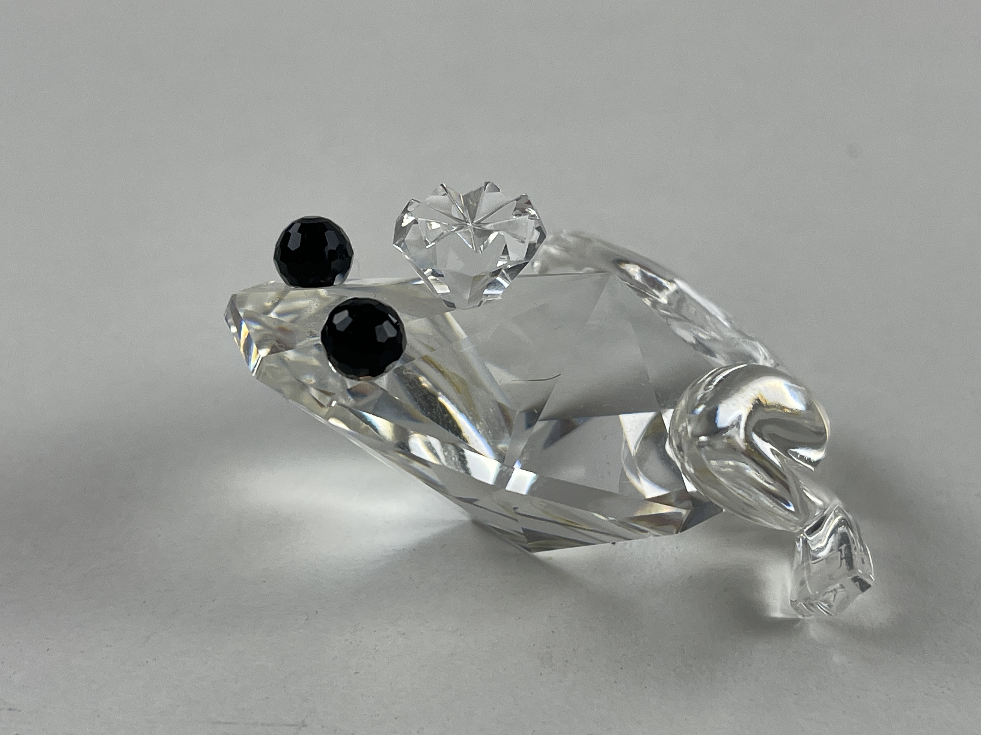 Swarovski Figur 010010 Froschkönig 5,5 cm. Top Zustand + OVP & Zertifikat 