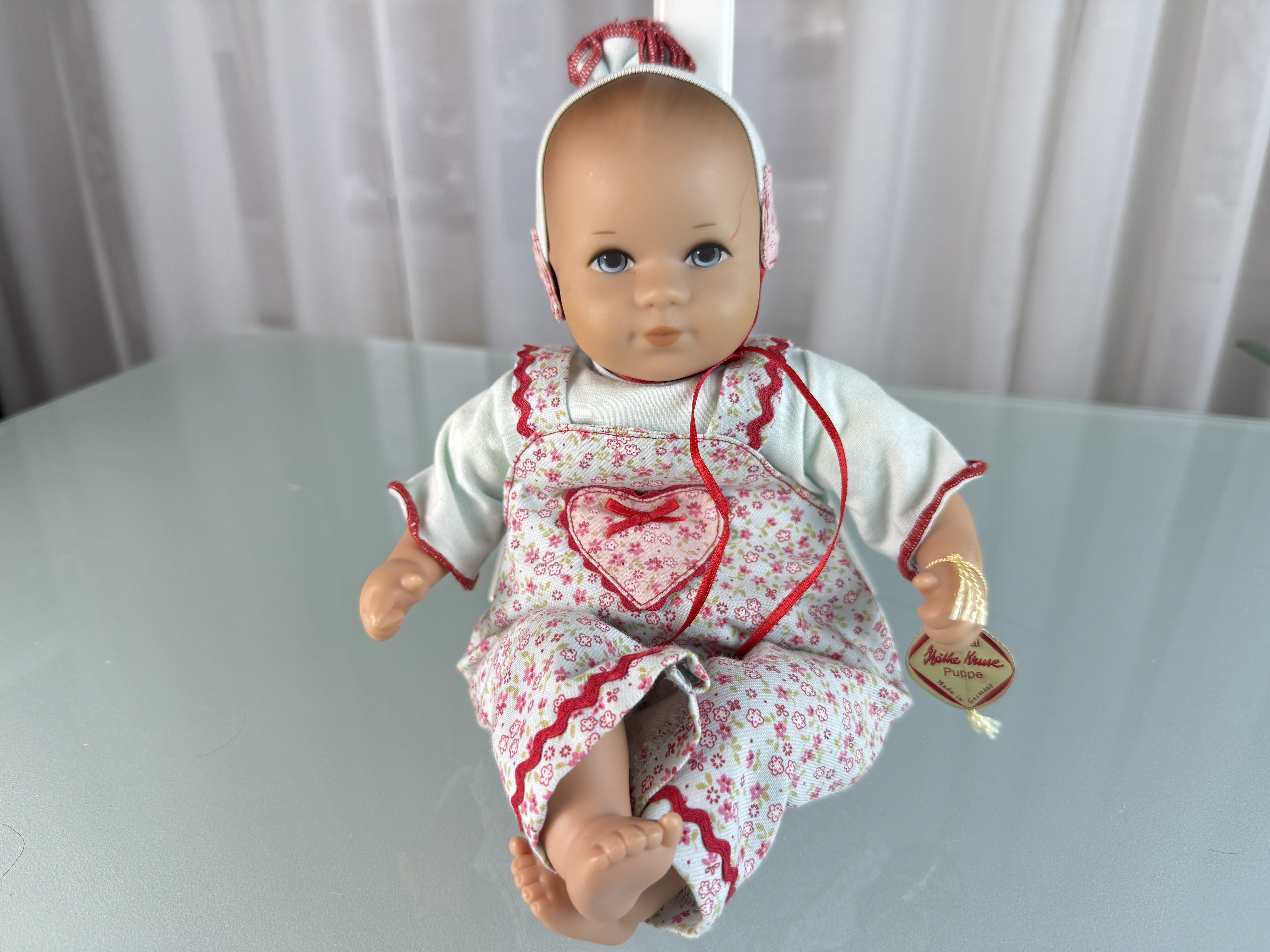 Künstlerpuppe Käthe Kruse Mini Bambina Vinyl 30 cm. Top Zustand 